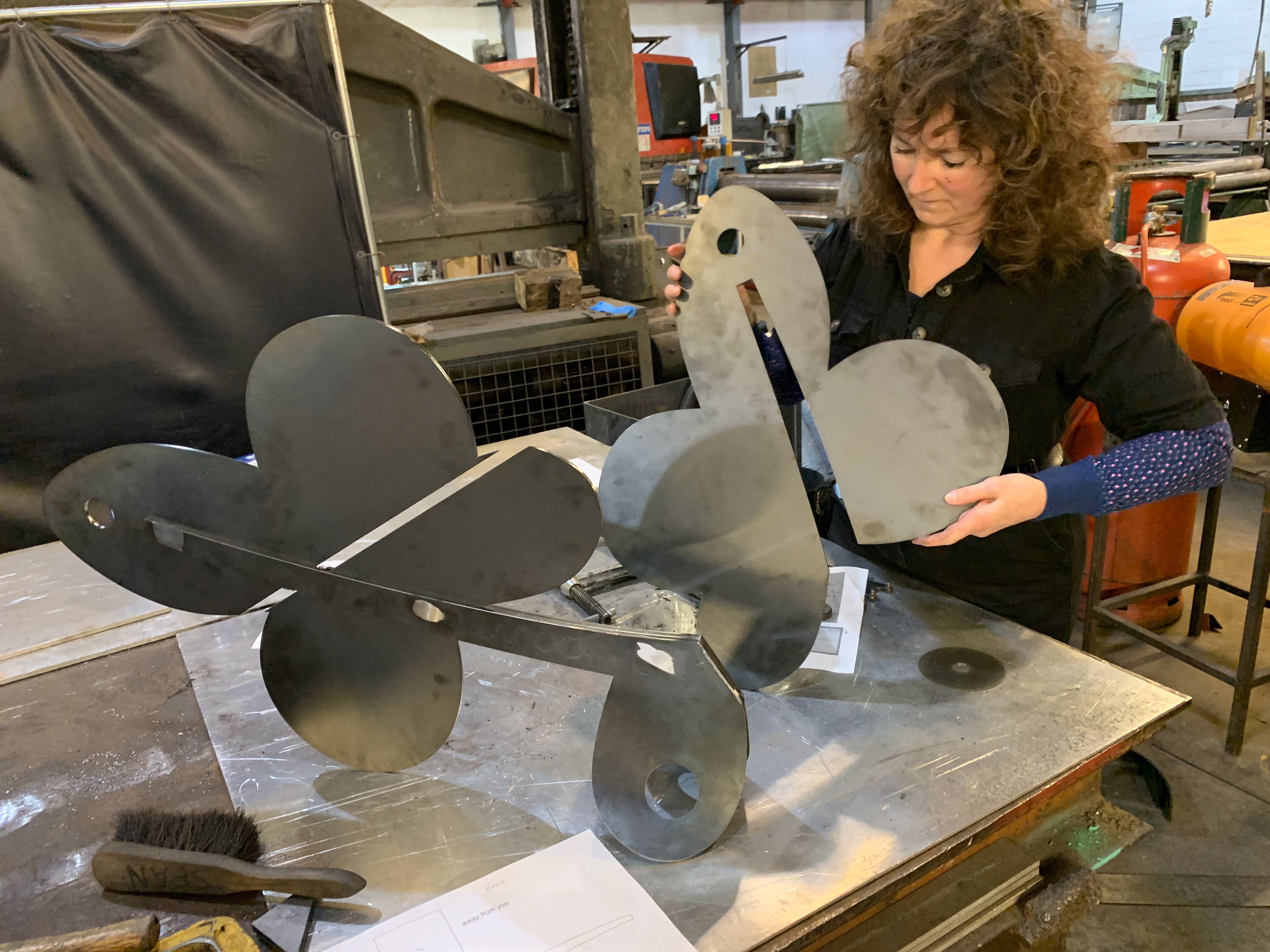 Creating the maquette (scale model)