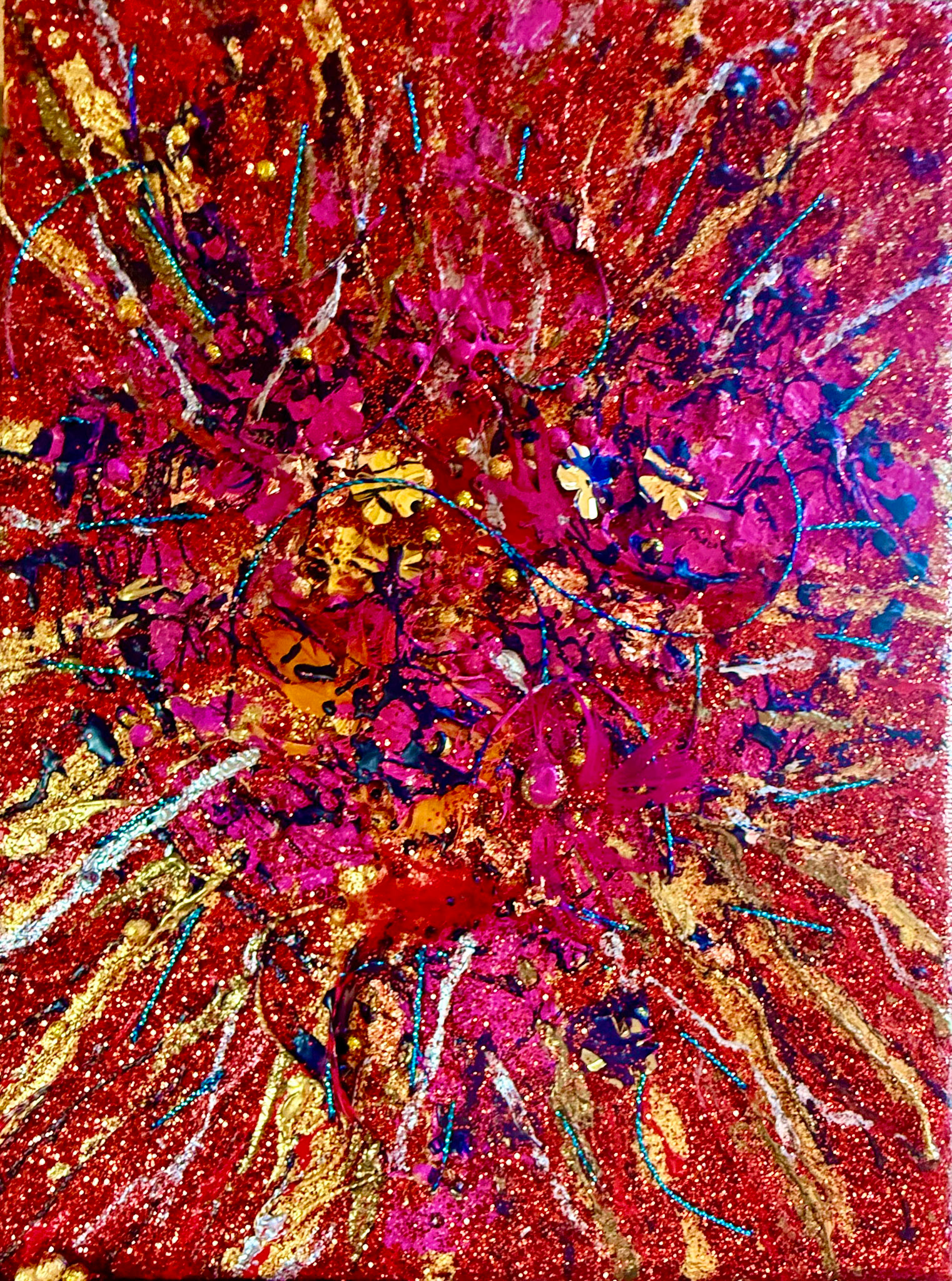 MIŚKA 24x18 techniki mieszane 2025