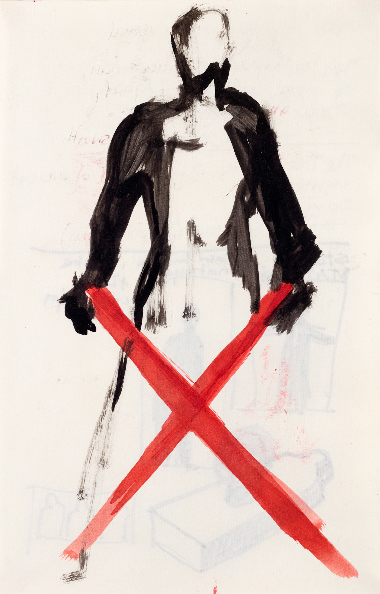 MEDEA 21x13,5 rysunek tuszem na papierze 1993