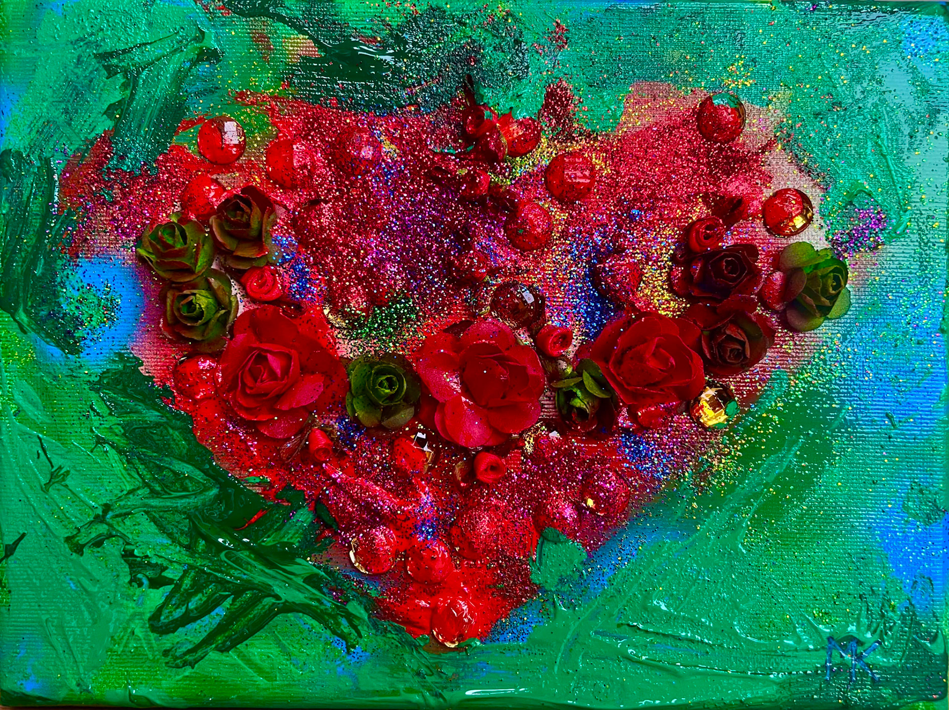 BARBARA 18x24 trchniki mieszane na płótnie 2025