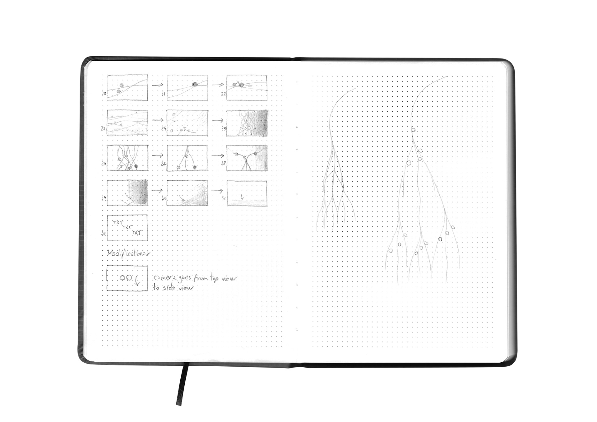 Some of these artboards didn't reached my animation. These start as a guide but when I get to the styleframes more decisions are beeing made to have a better looking style and overall vibe.