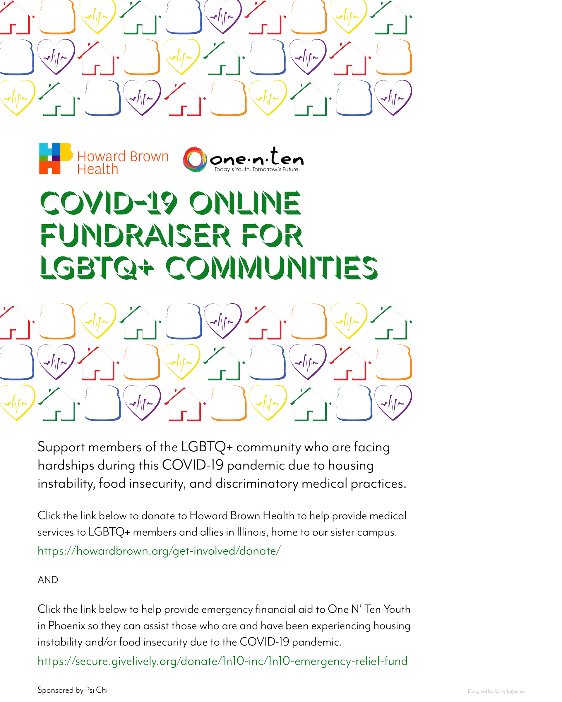 Covid-19 Online Fundraiser for LGBTQ+ Communities