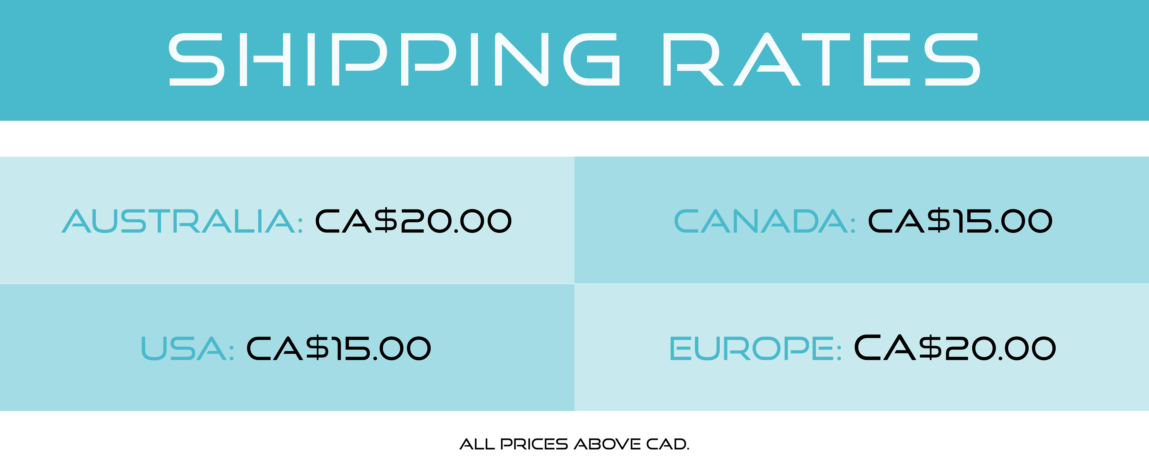 Shipping Rates