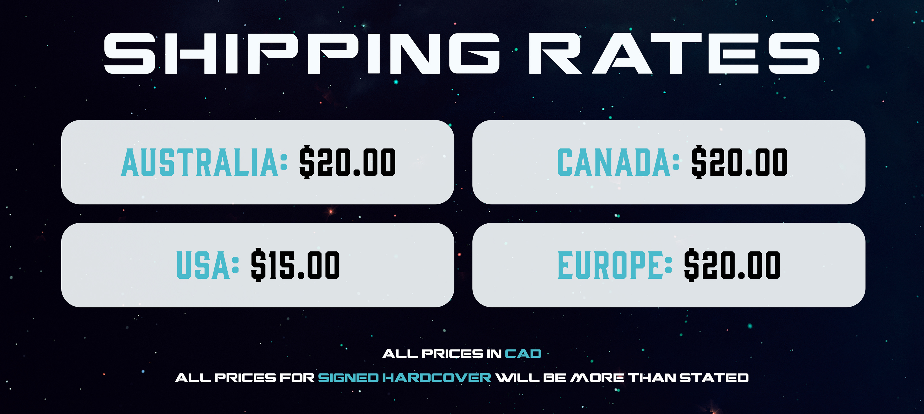 Shipping Rates