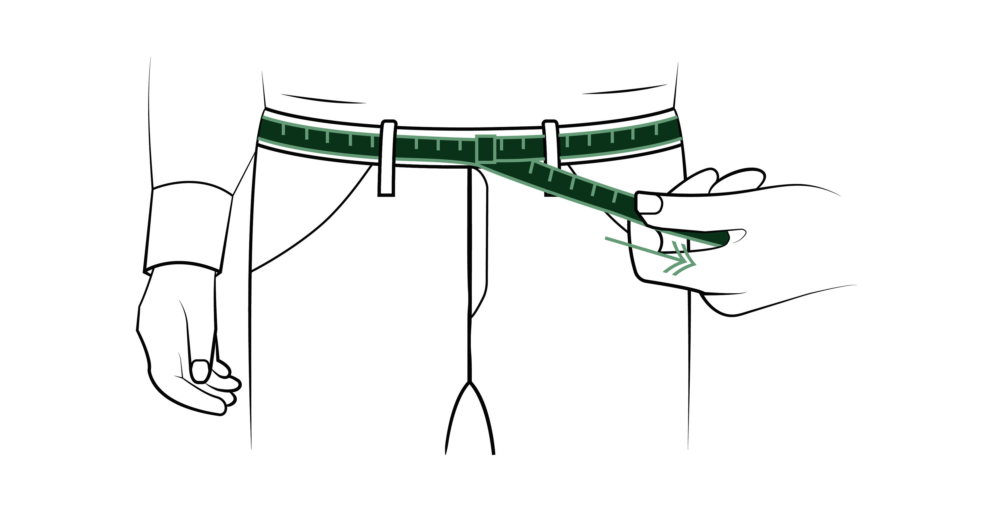 Belt Measurement - Person