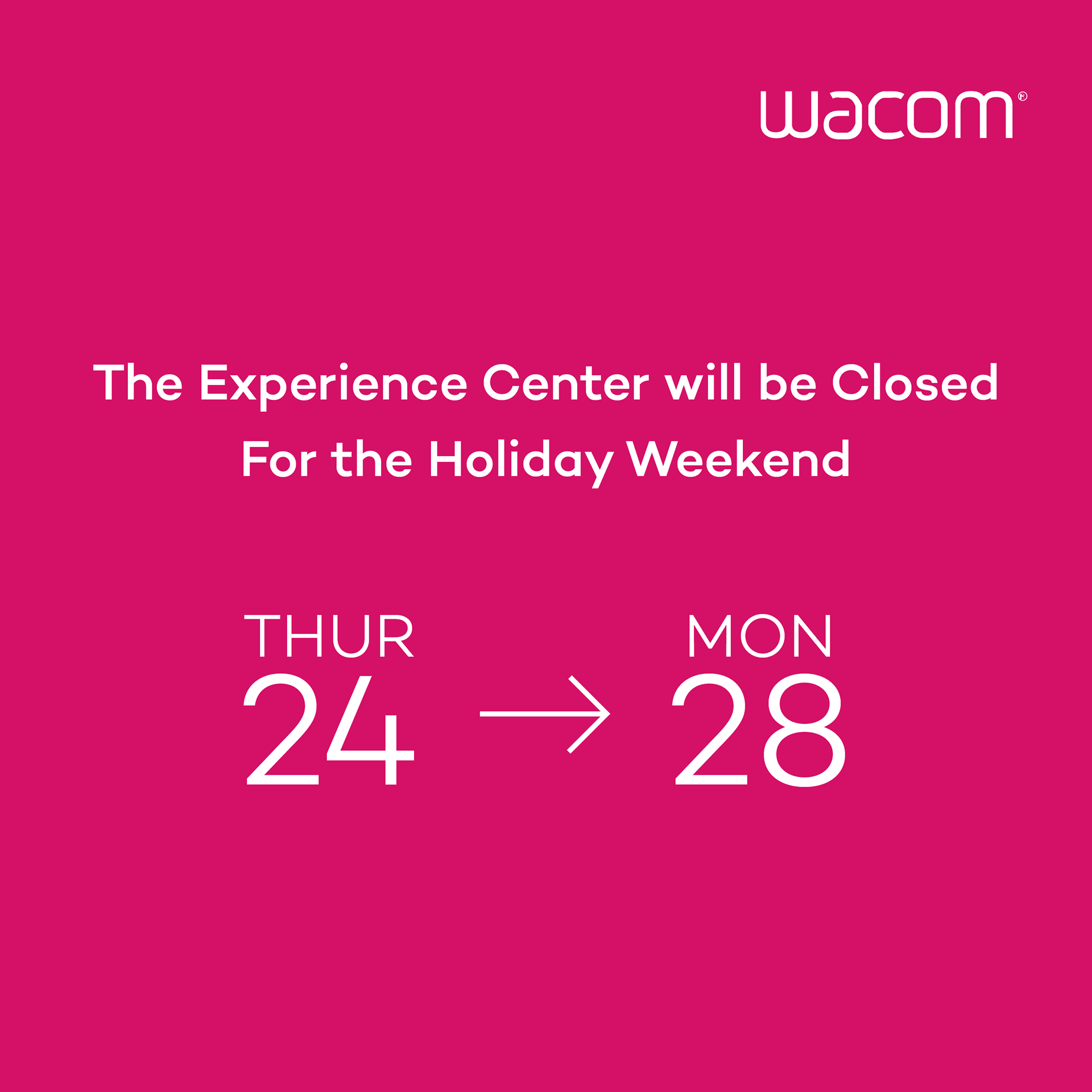 IG Carousel Post - Closure Notice