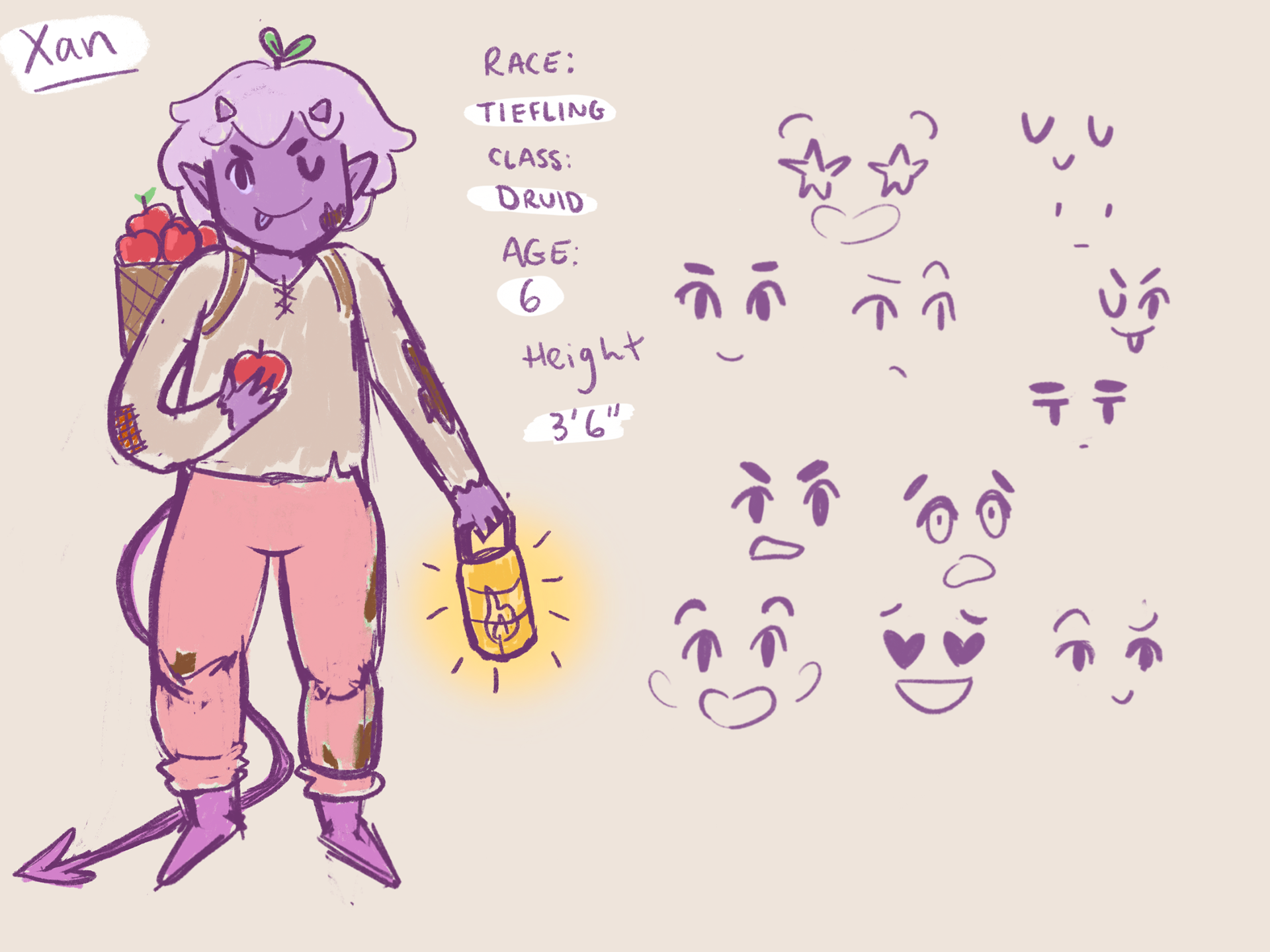 Sketch - D&D Character