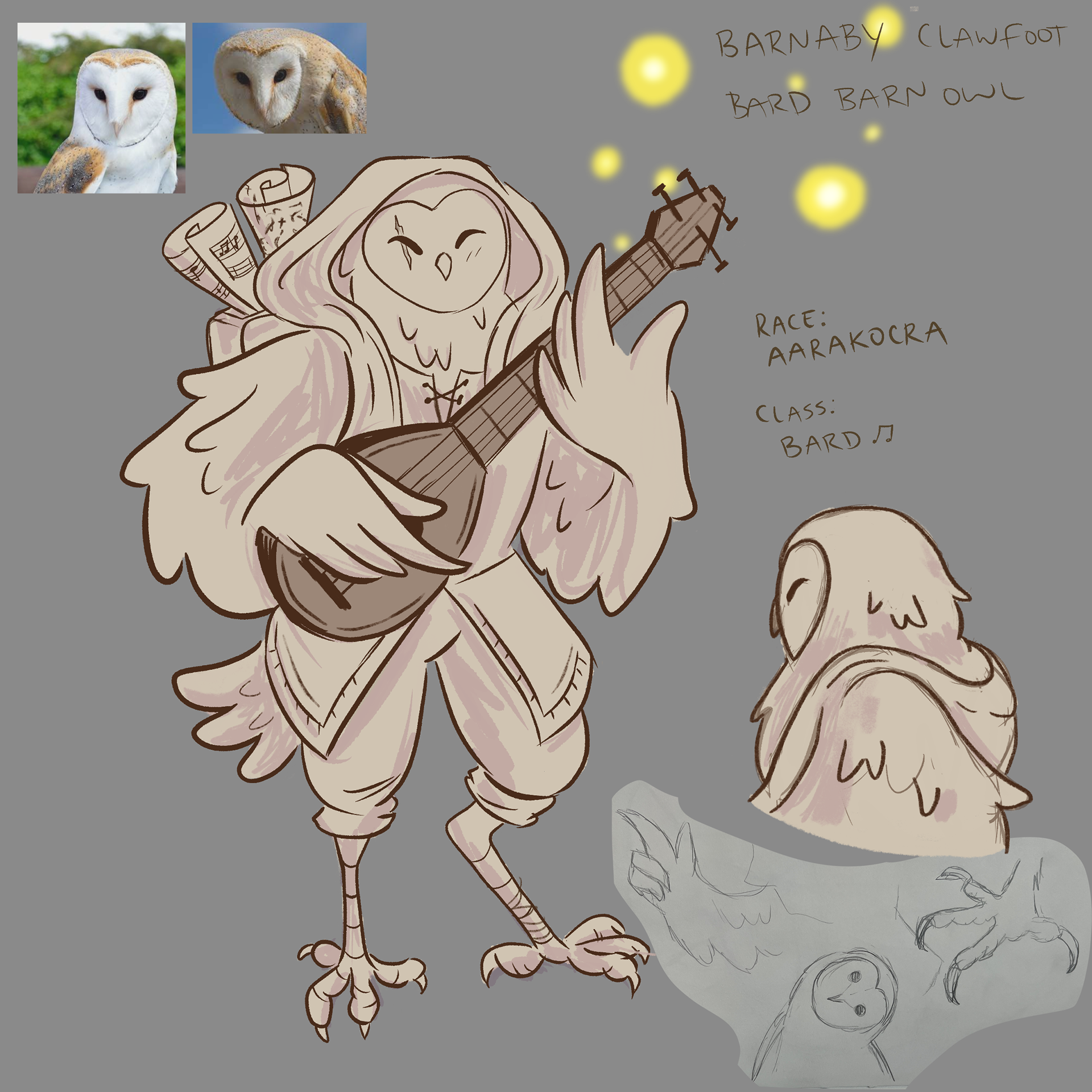 Sketch - D&D Character