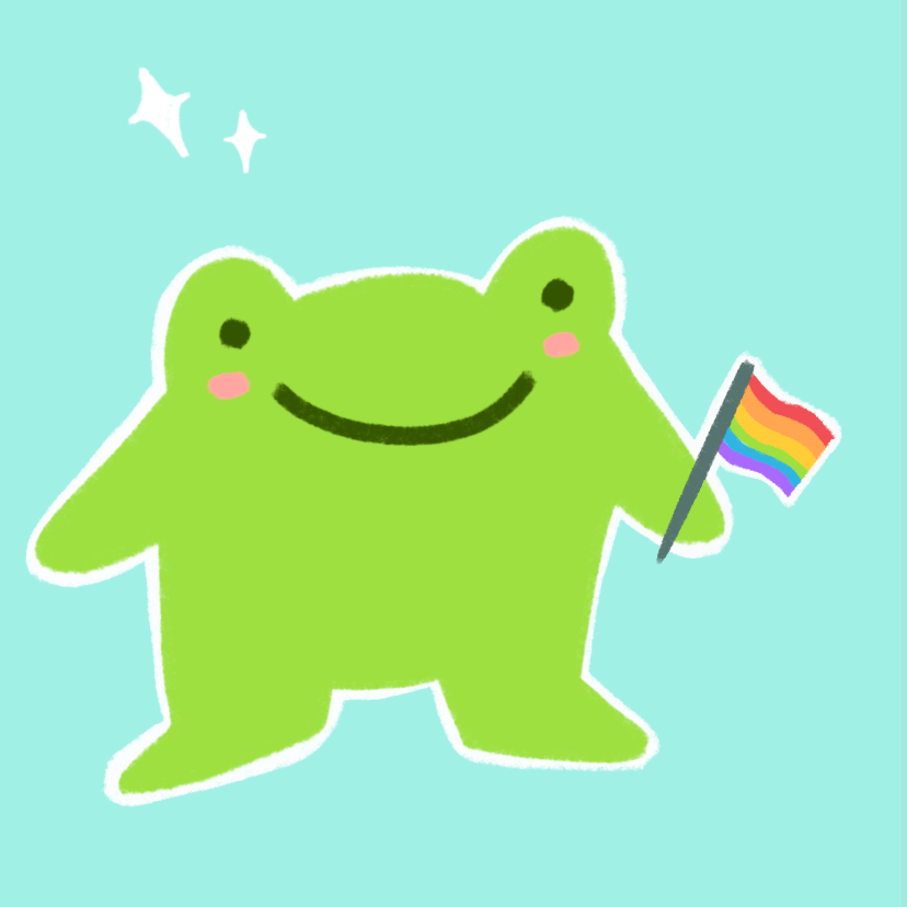 Pride Frog