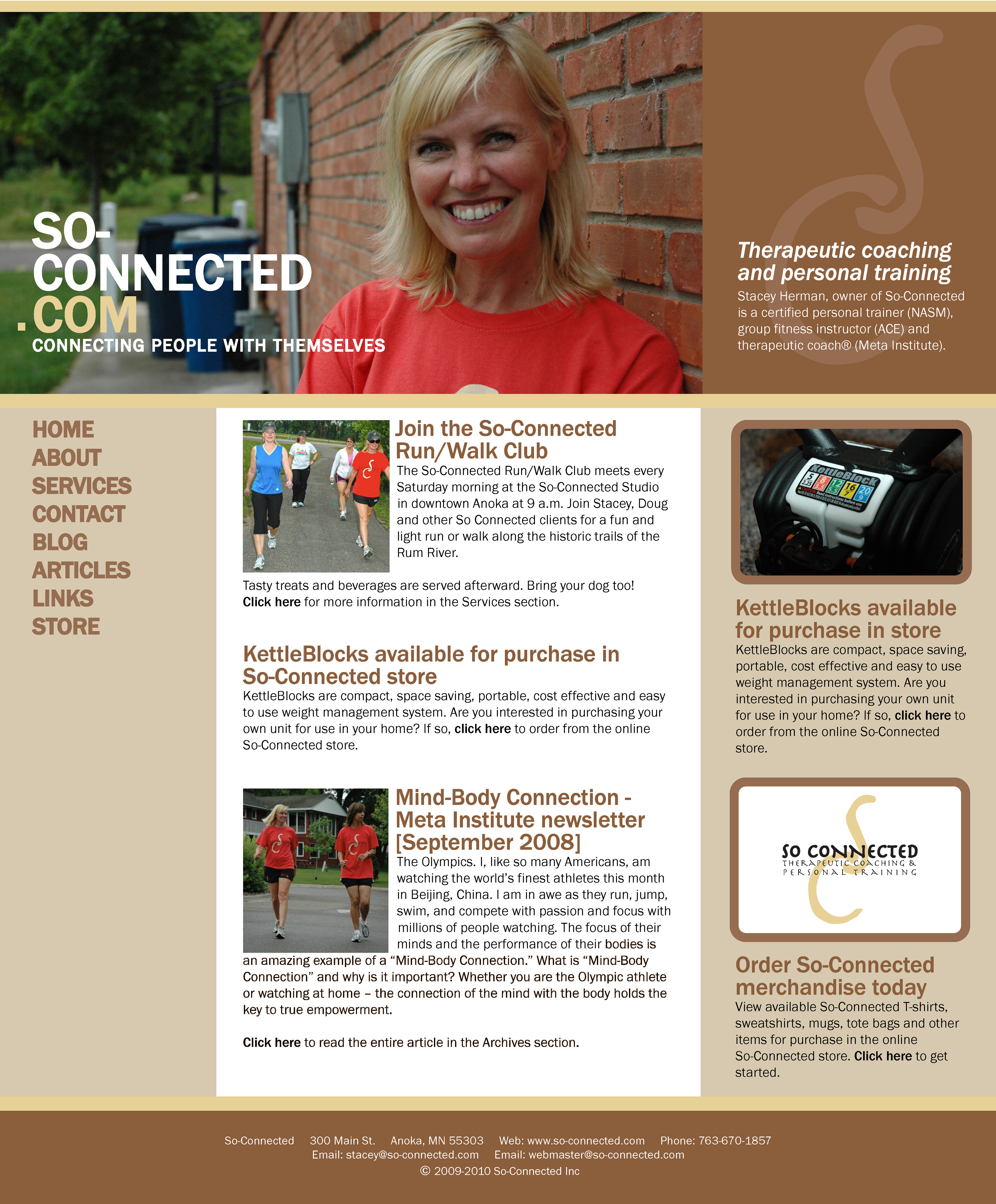 So Connected mockup example