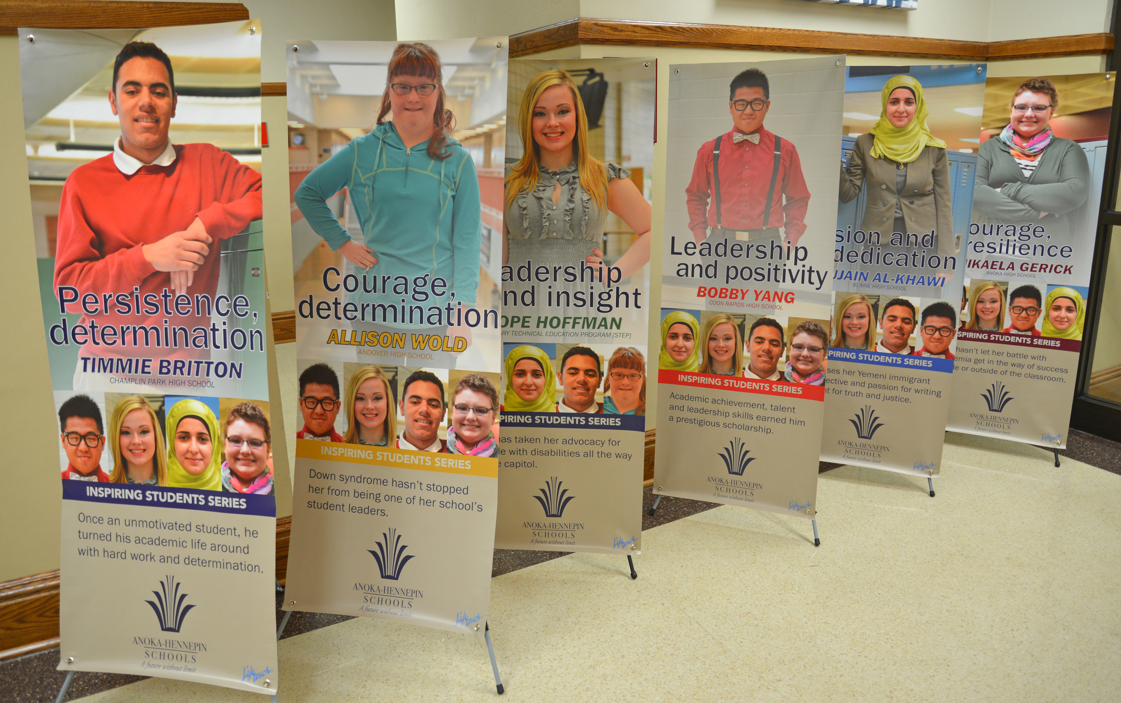 Anoka-Hennepin printed marketing example