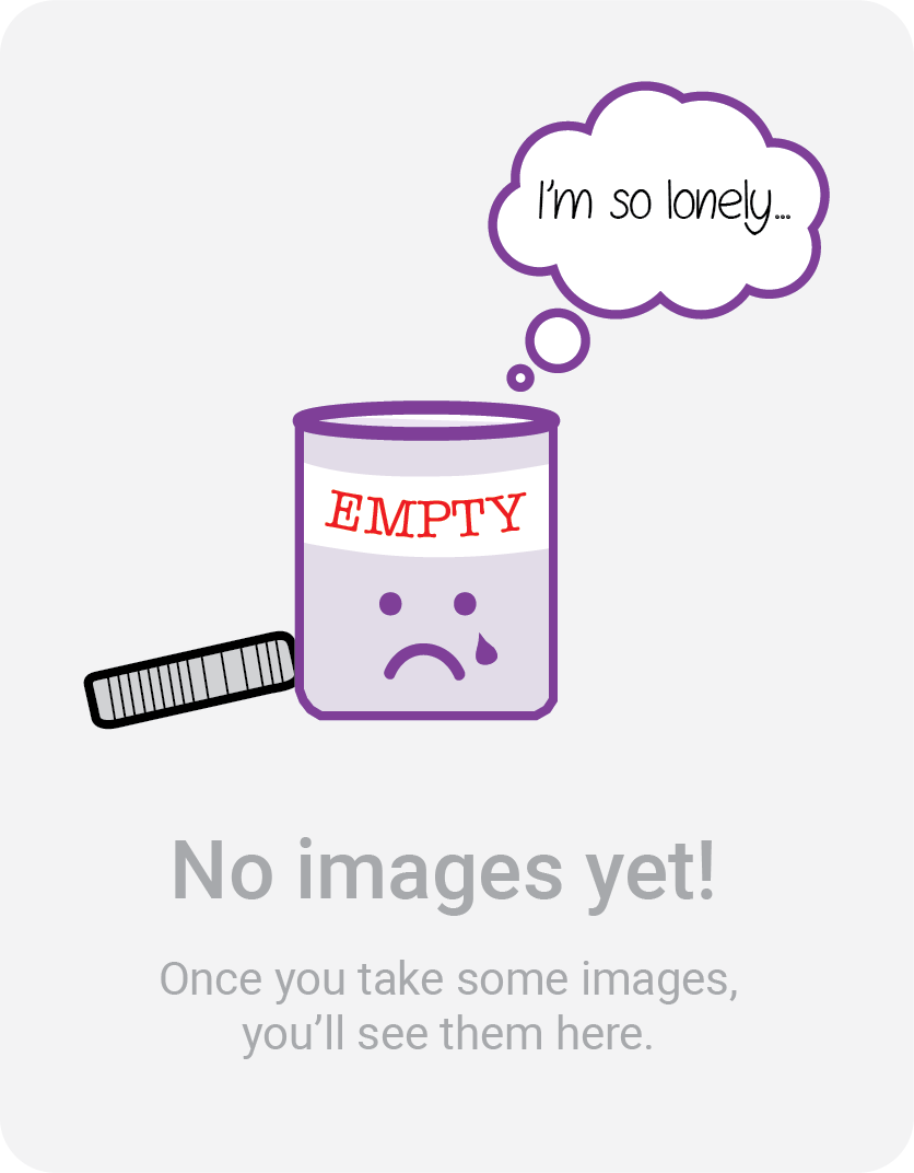Empty state "empty specimen jar" example