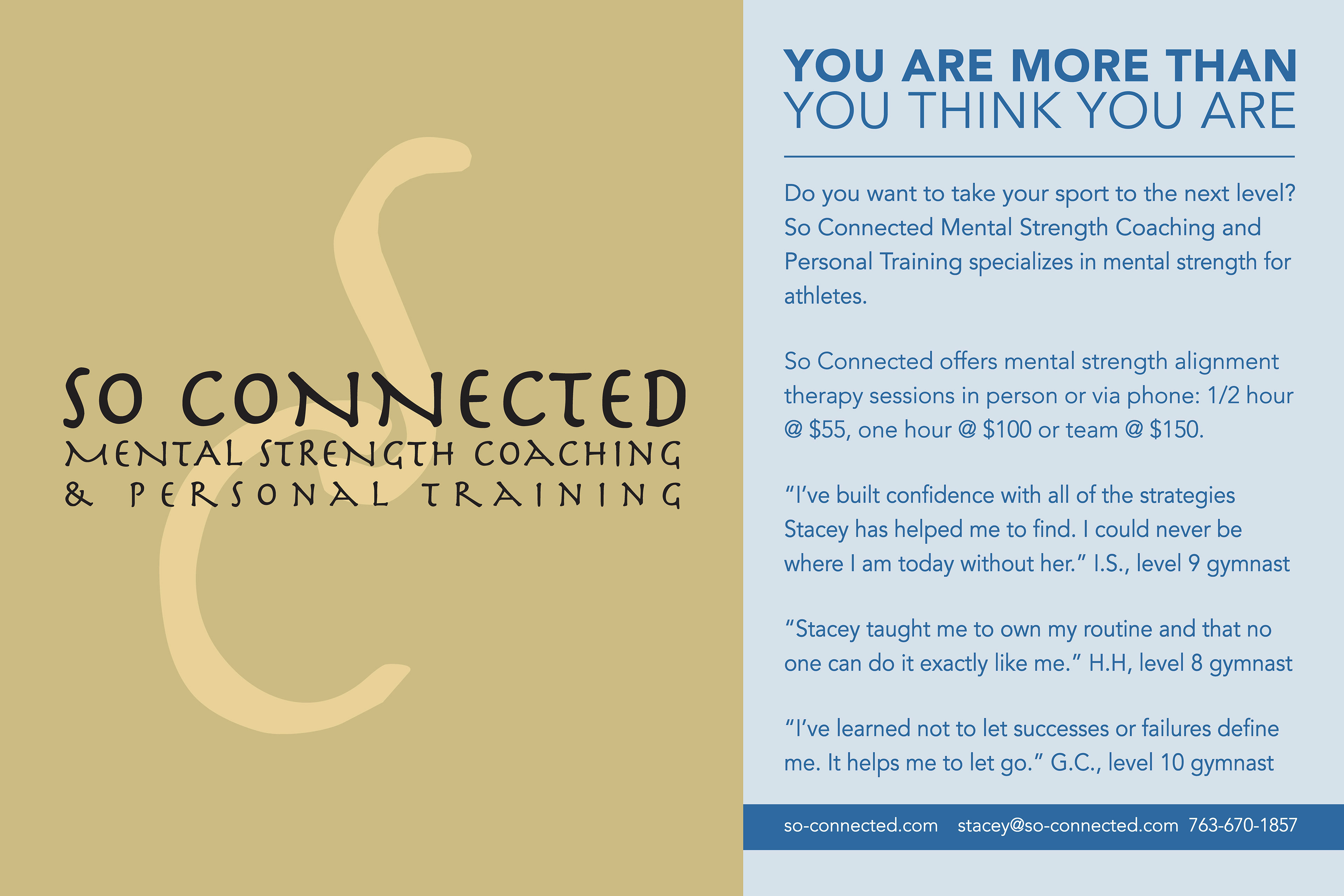 So Connected ad example