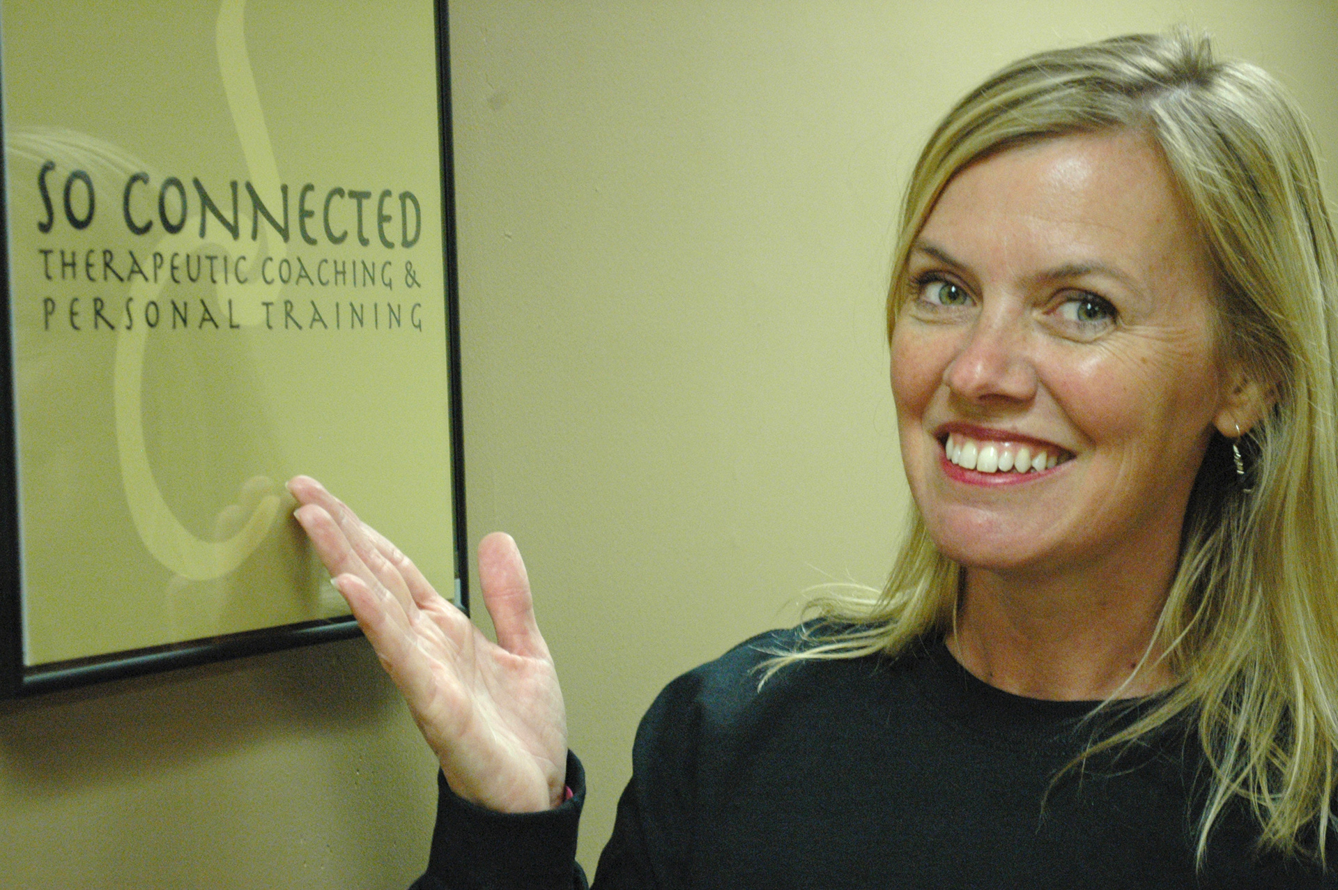Promotional photo of Stacey Herman, So Connected Mental Strength Coaching and Personal Training owner.