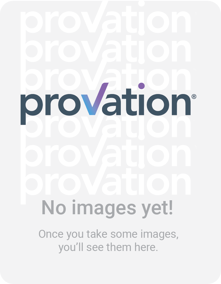 Empty state example with company watermark