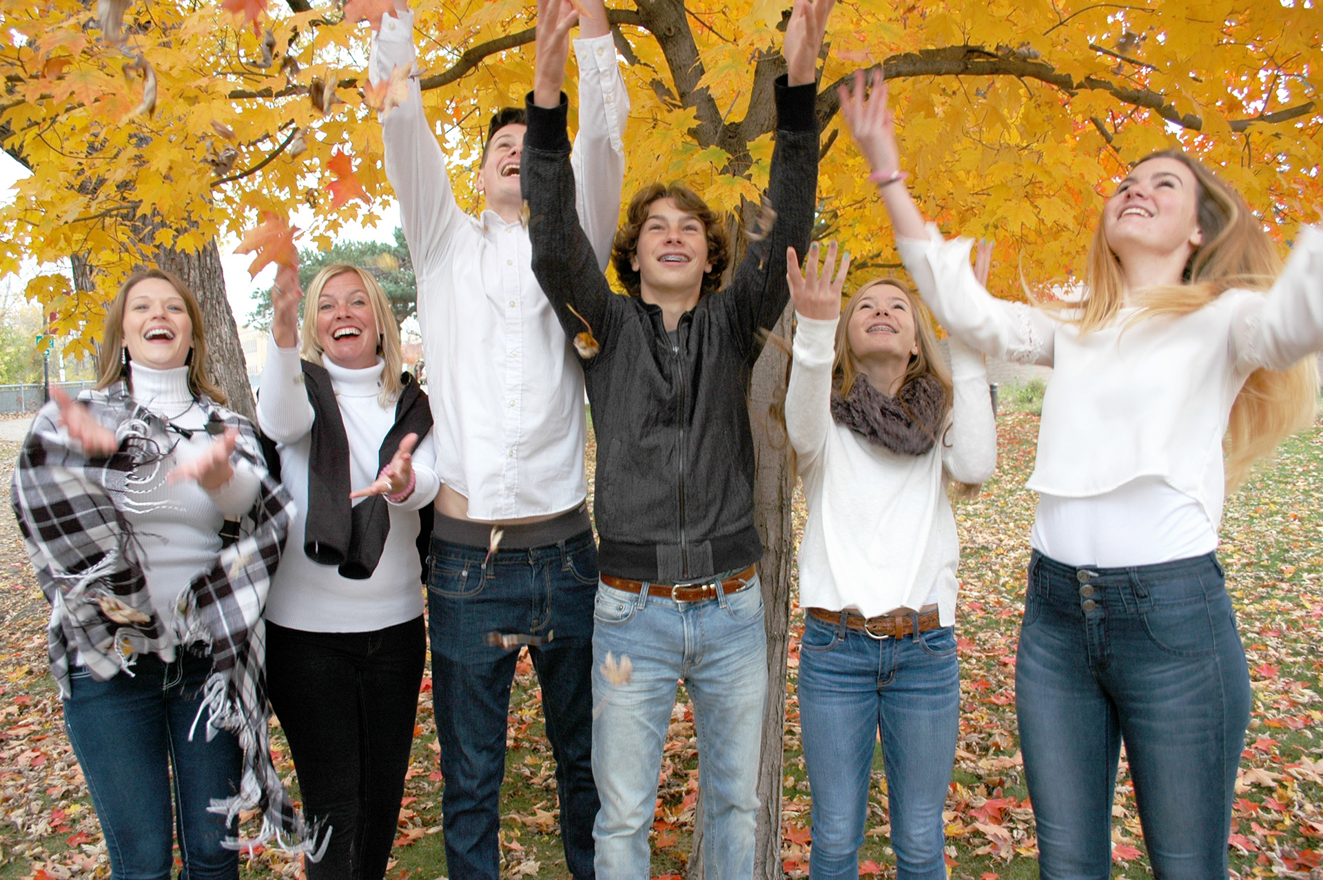 Family portrait example