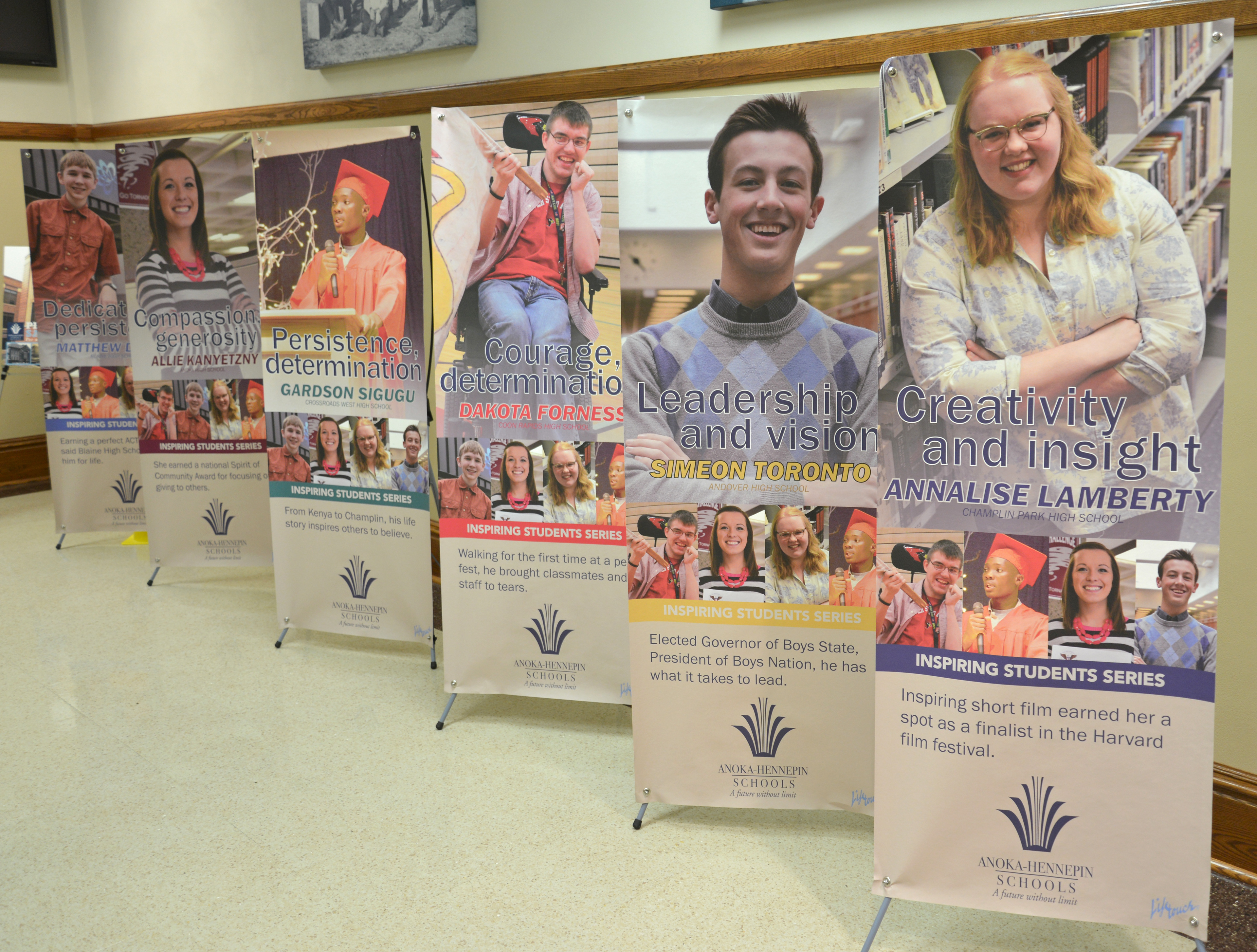 Anoka-Hennepin printed marketing example