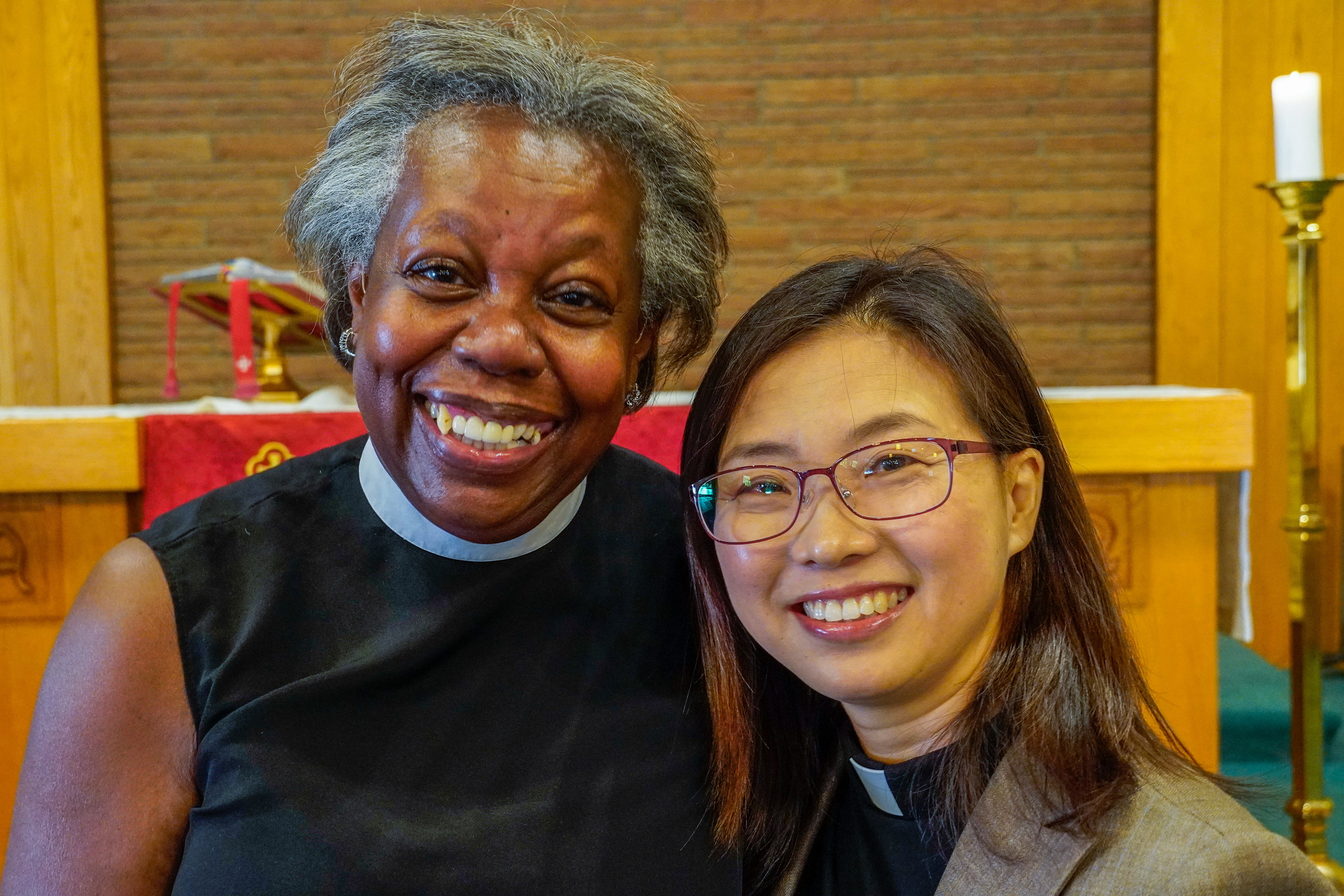 Reverend Kauffman and Reverend Kim