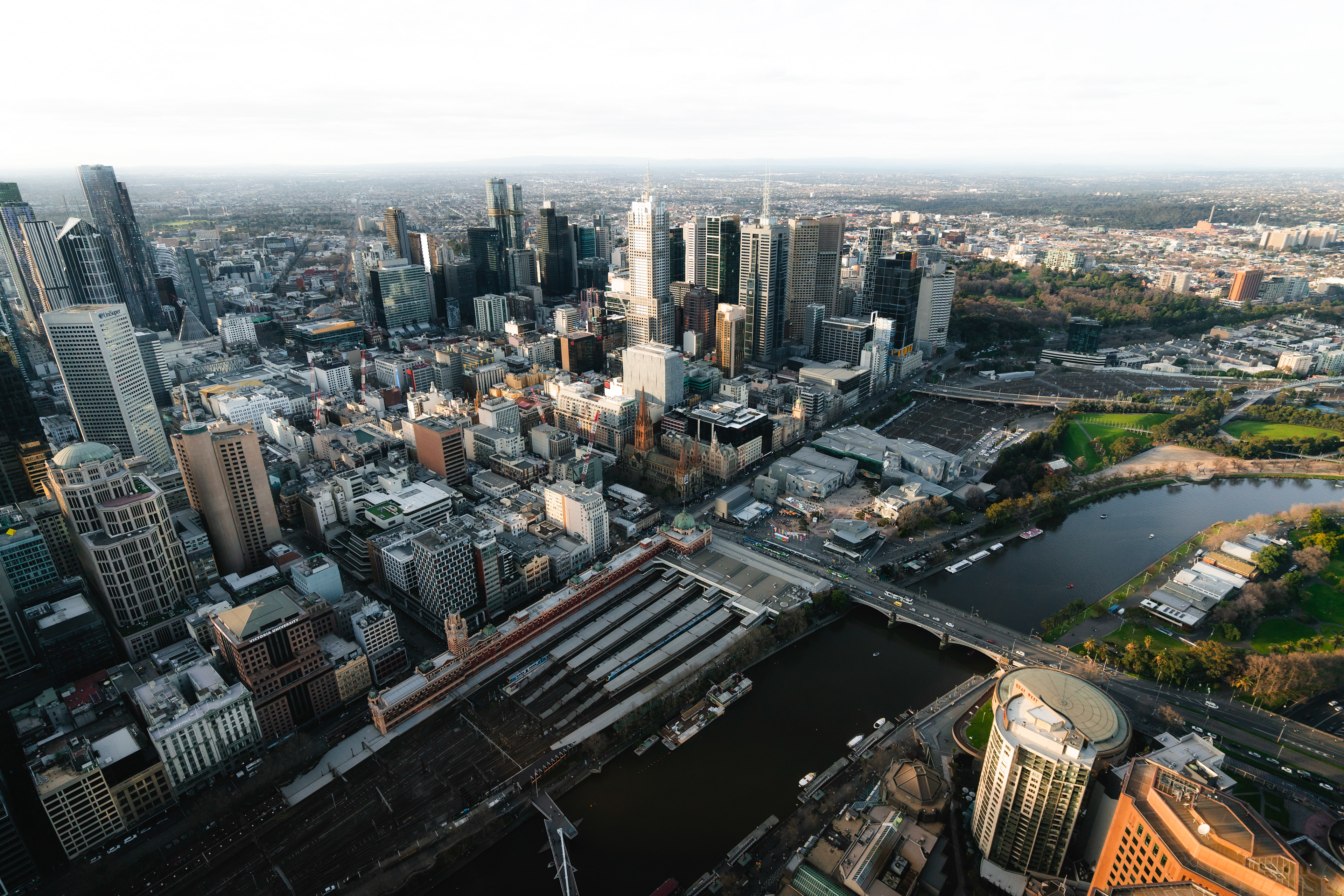 Skyline of Melbourne