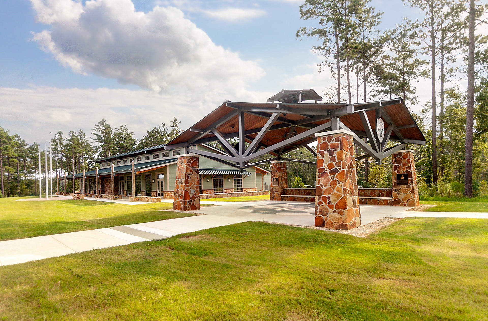The Dining Hall at Camp Strake