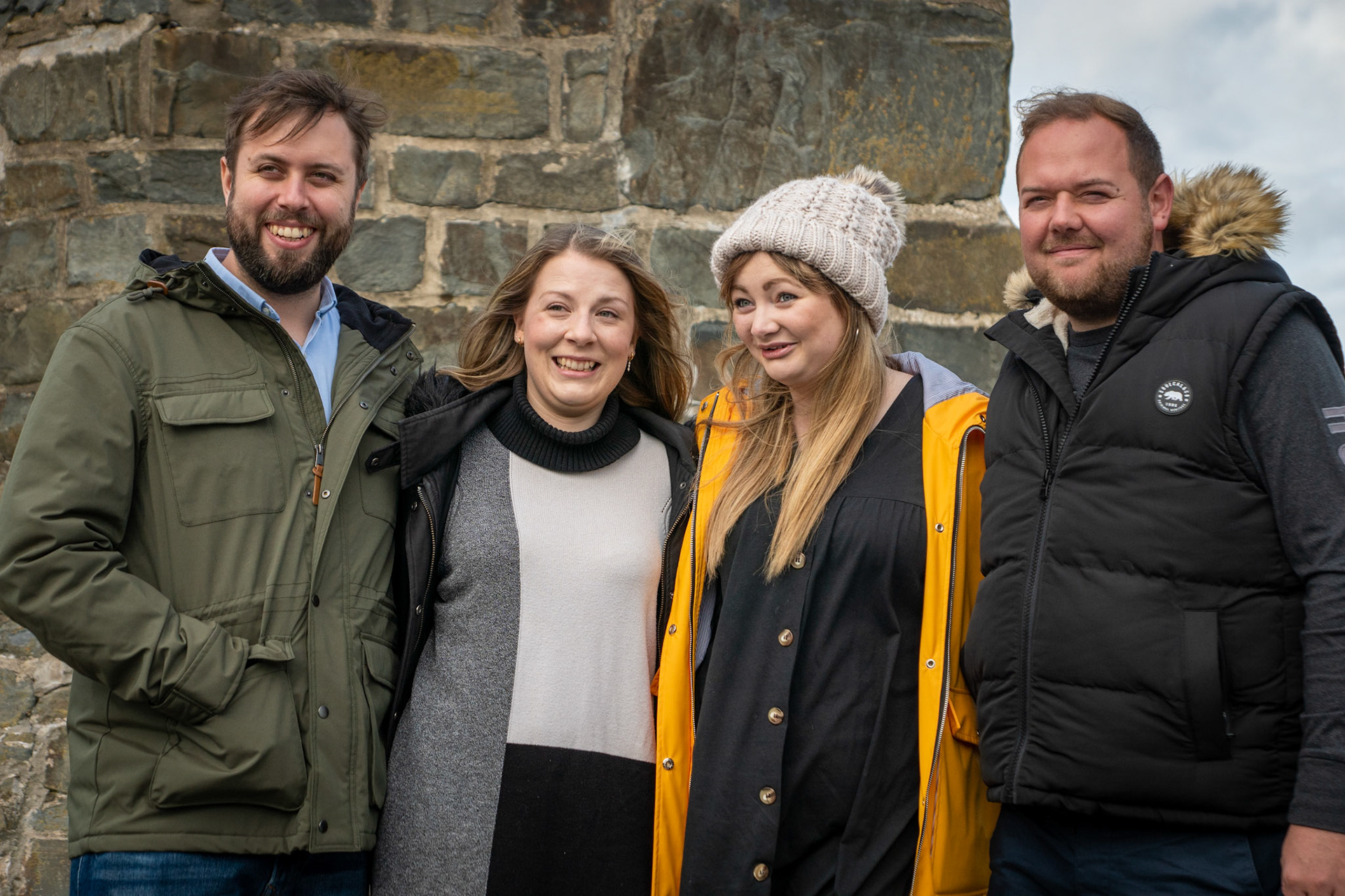 Toby, Charly, Georgie, and Greg