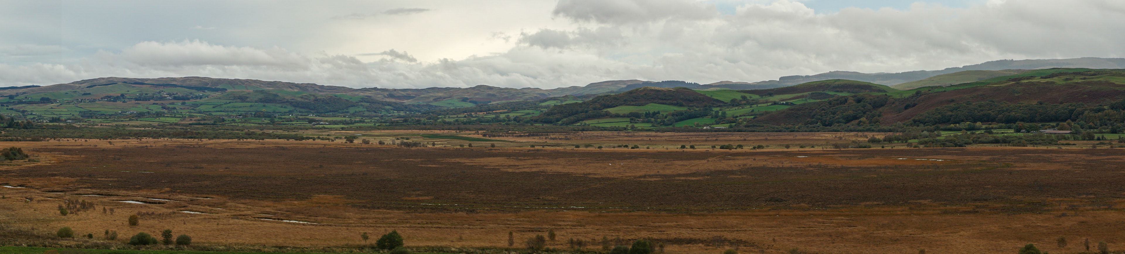 View from Llwynywynau Isaf Barn