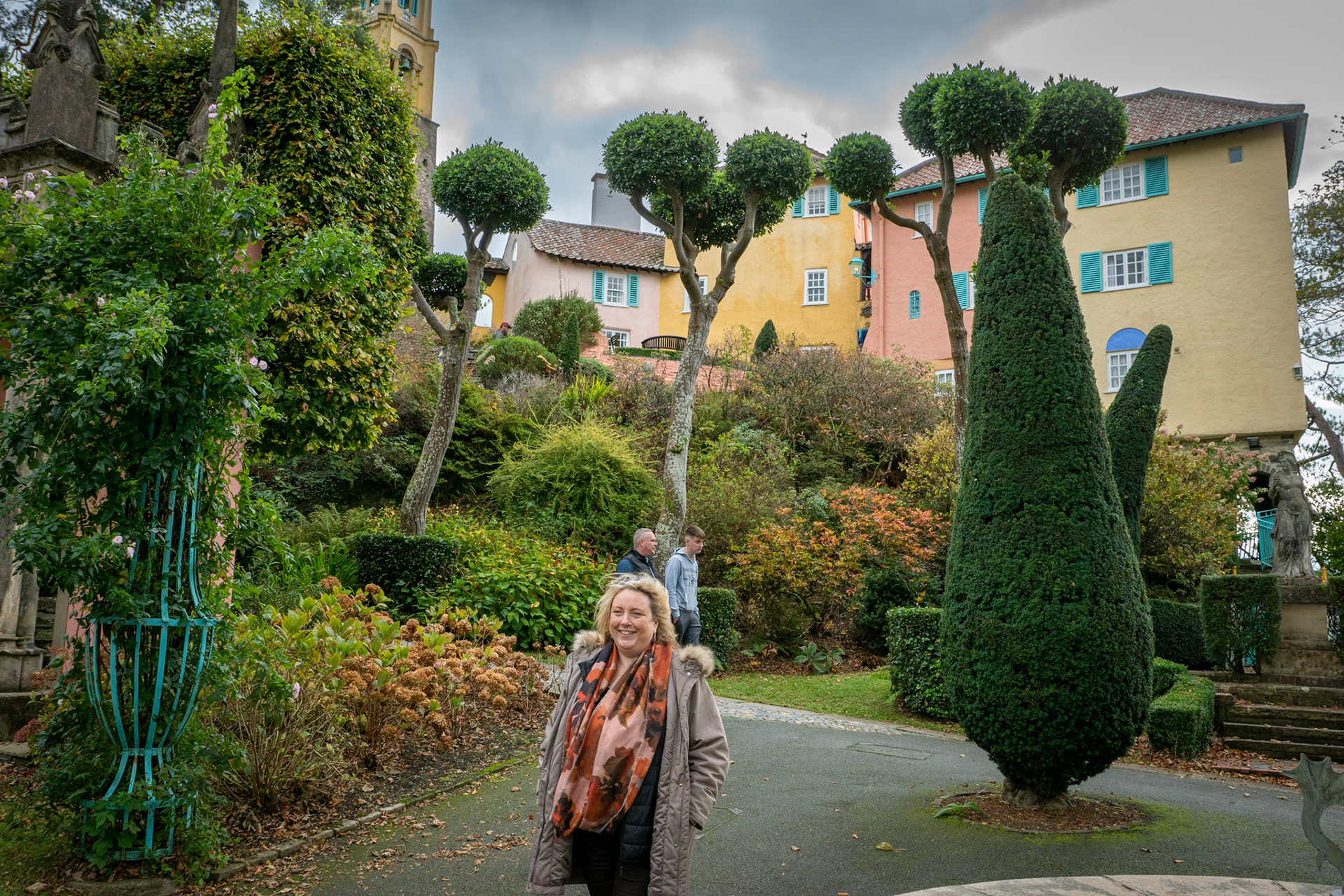 Trudi at Portmerrion