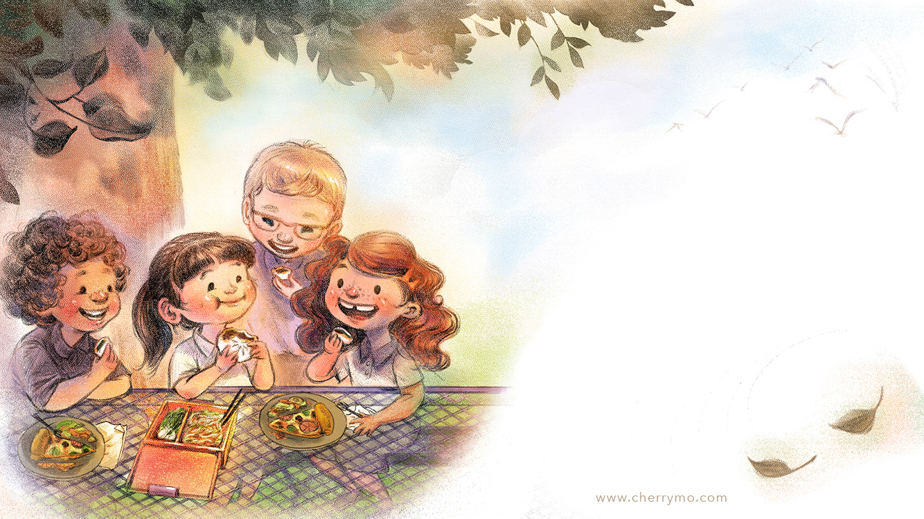A series inspired by my first days of school after immigrating to the U.S.