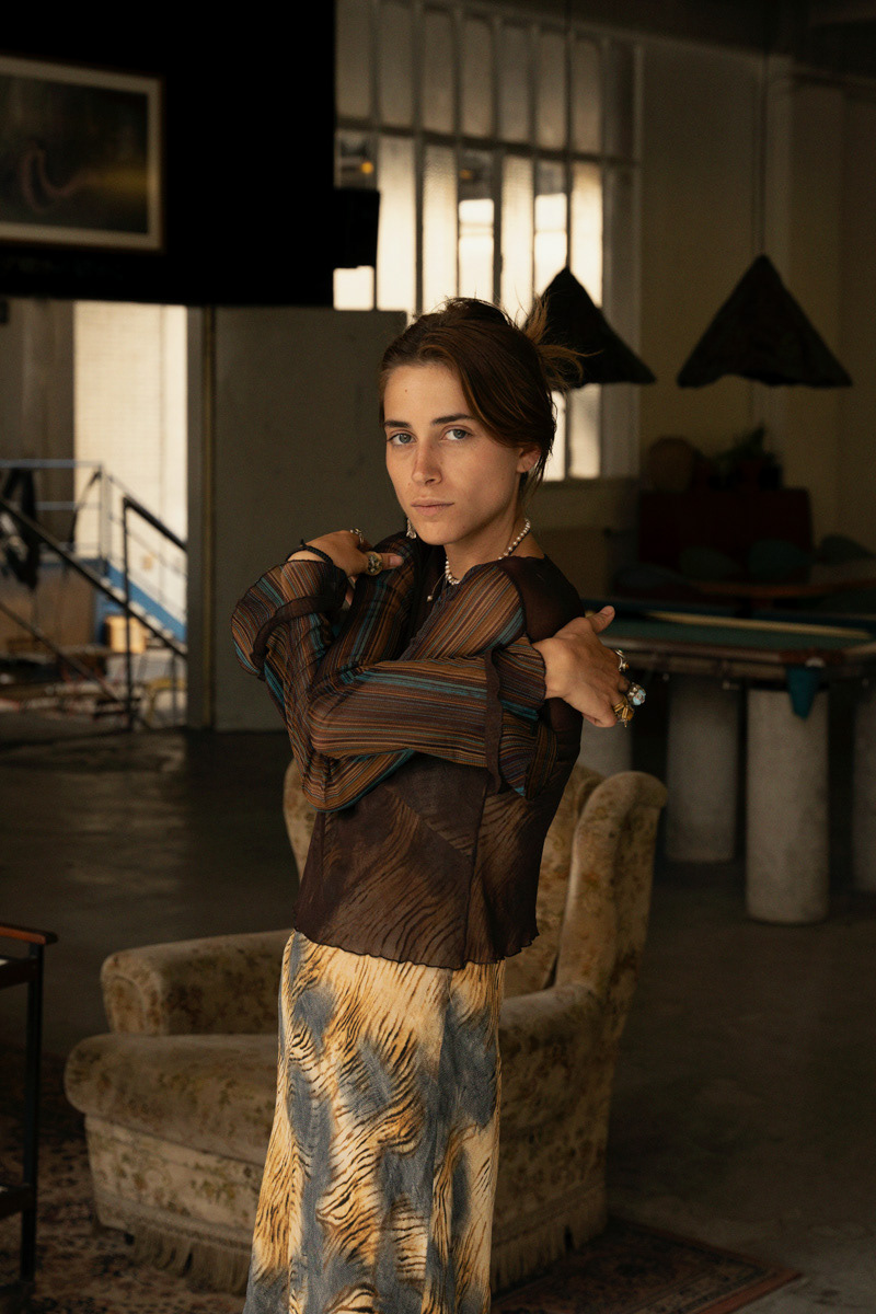 Loumia, waitress at Poush