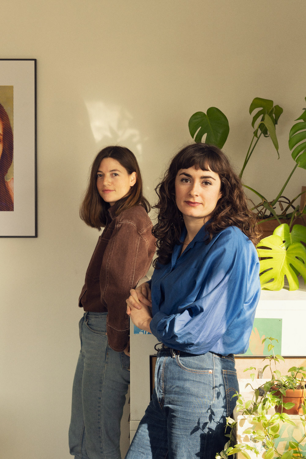 Pauline Vialatte de Pémille, Agathe Joubert, graphic designers and founders of Studio Double