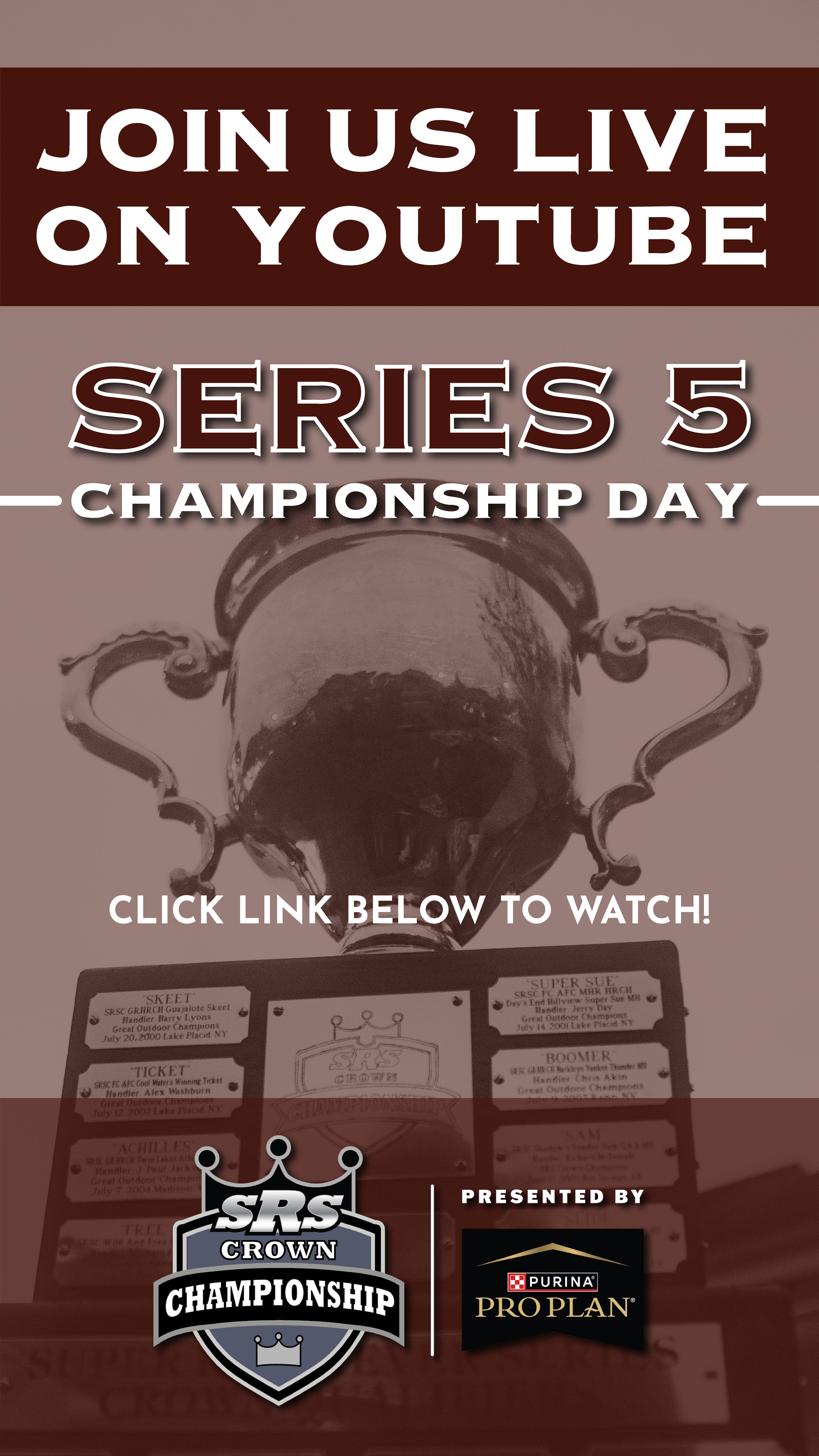 Live Instagram/Facebook Story for each day of competition. Link to Livestream would be placed on it as well.