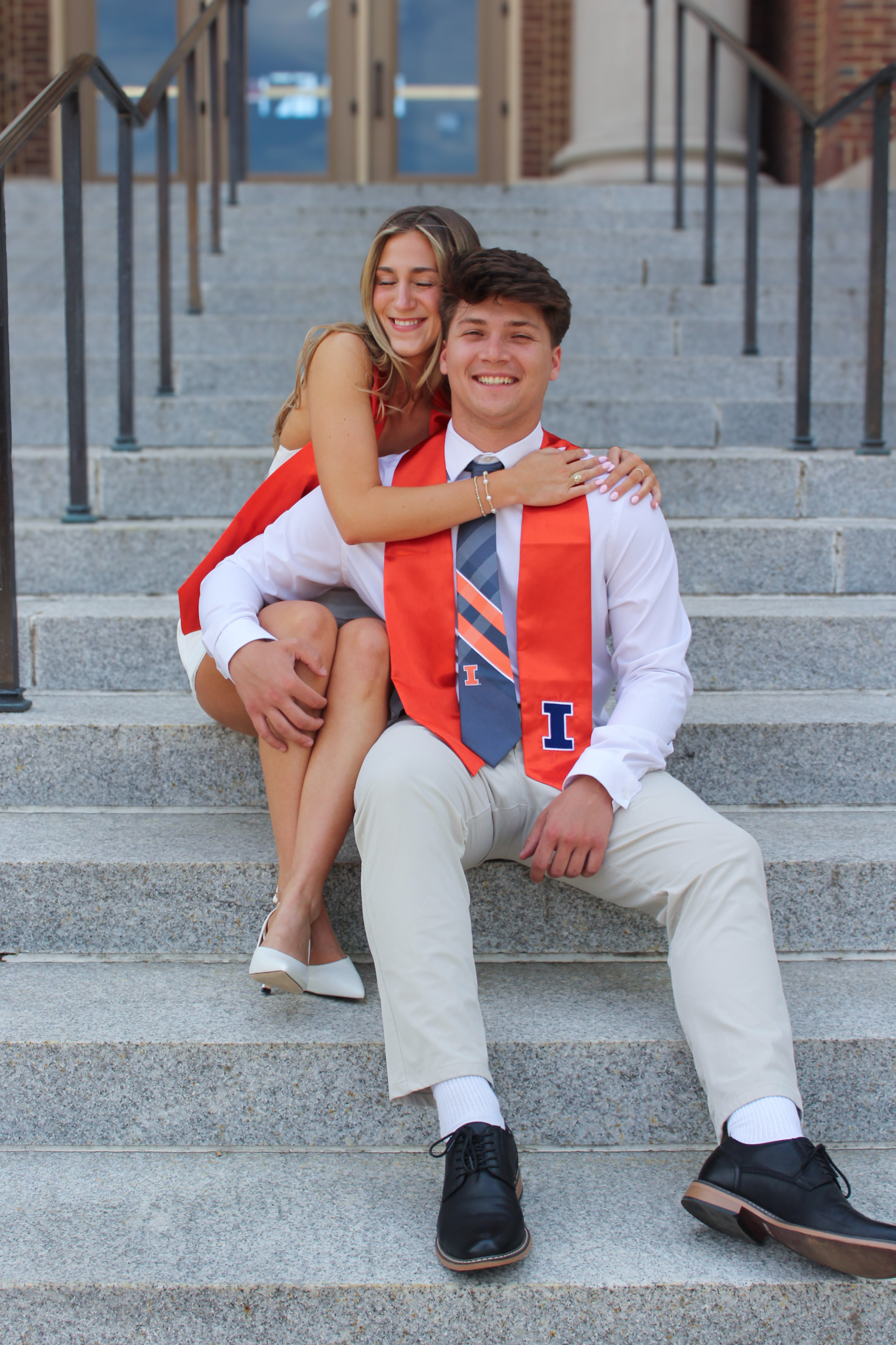 Couples Graduation Session