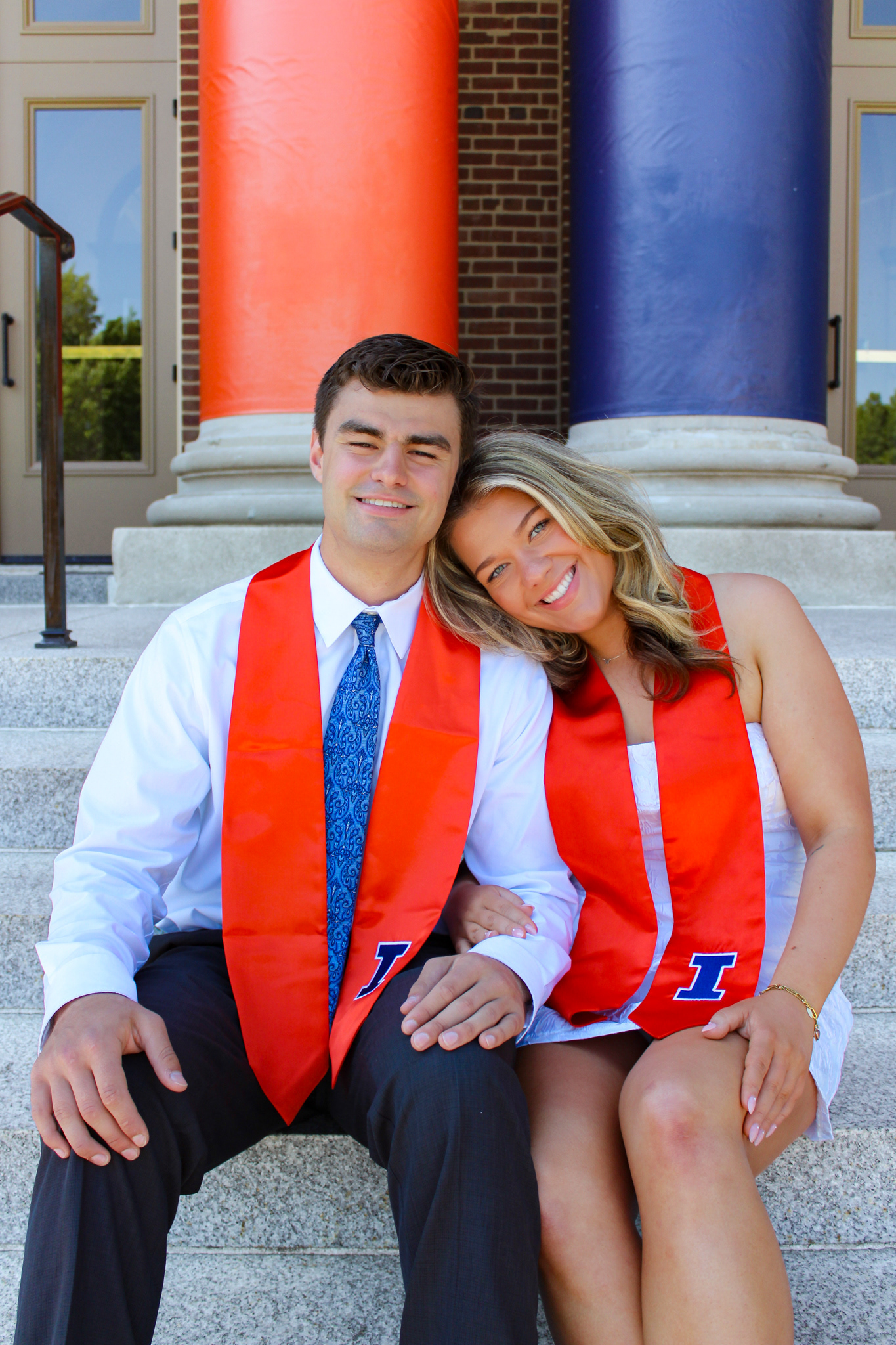 Couples Graduation Session
