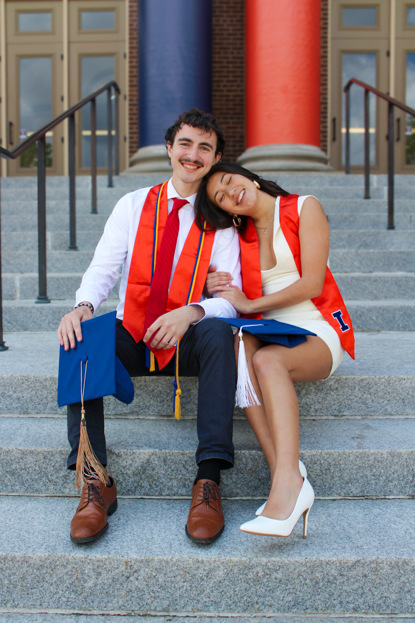 Couples Graduation Session