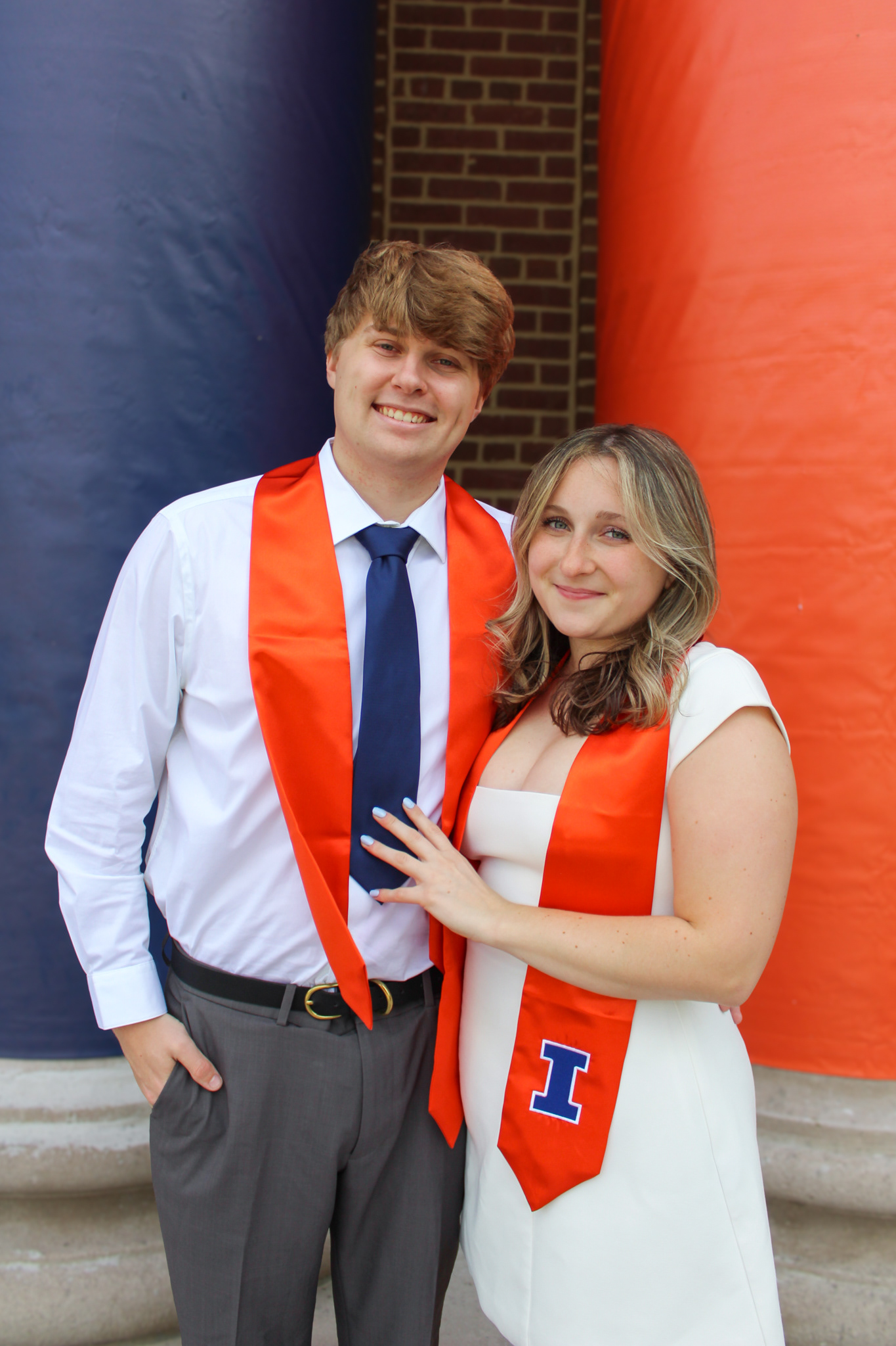 Couples Graduation Session