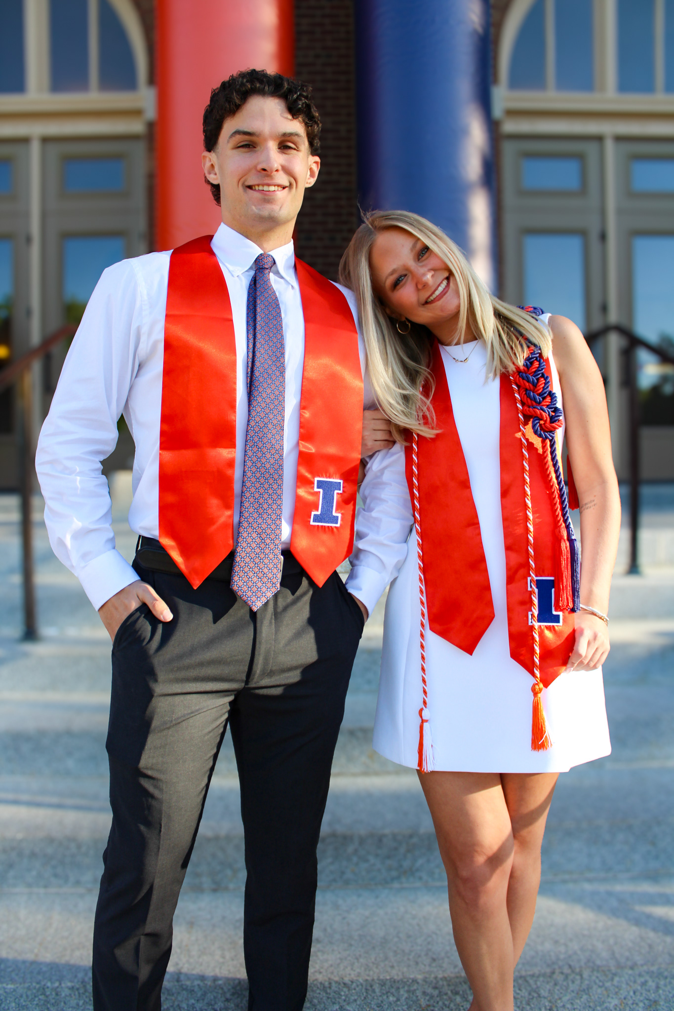 Couples Graduation Session