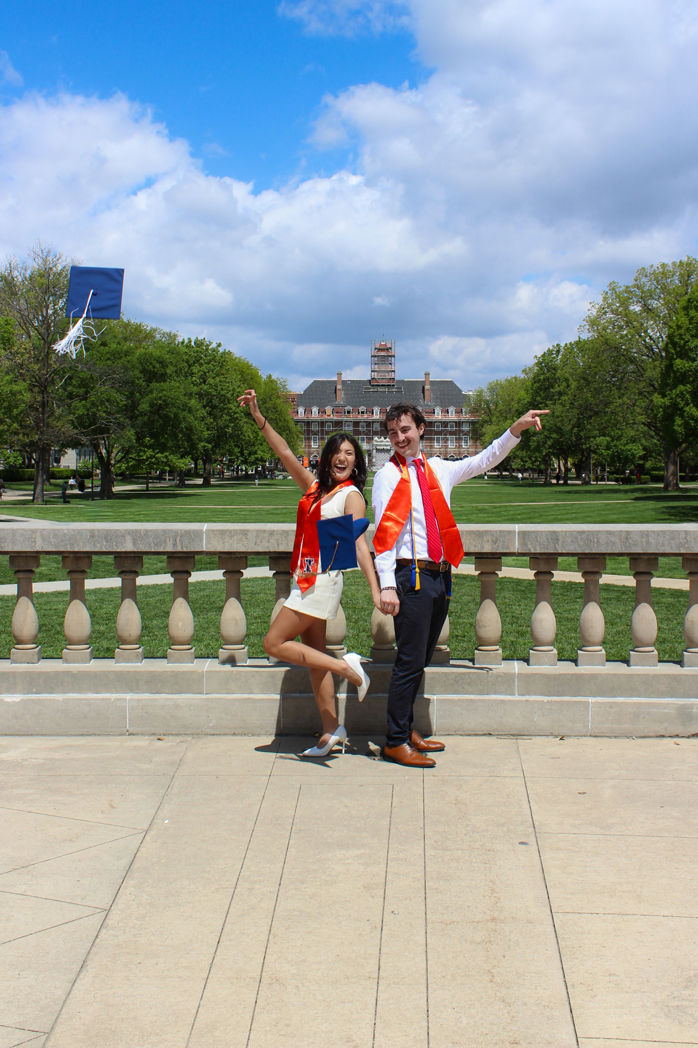 Couples Graduation Session