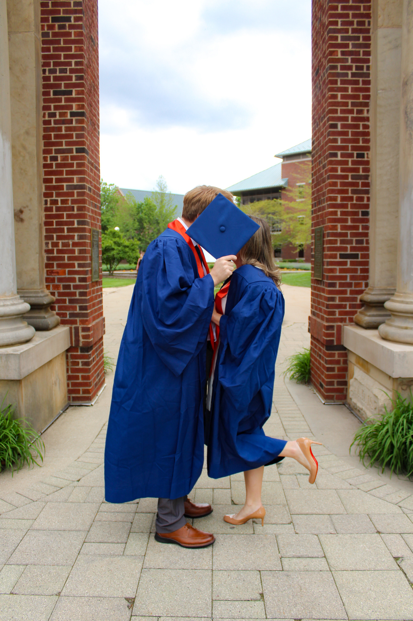 Couples Graduation Session