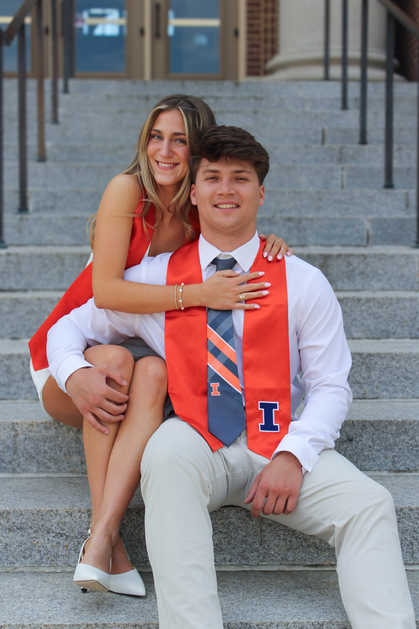 Couples Graduation Session