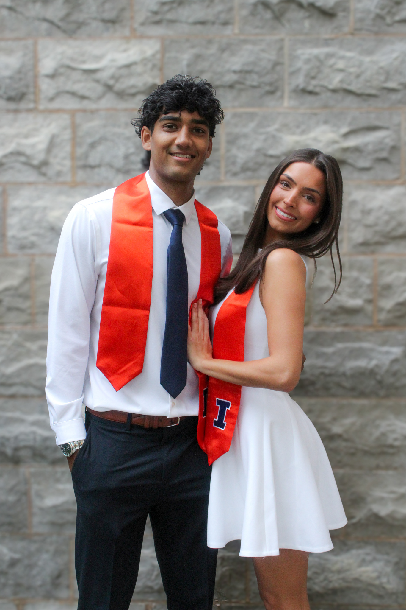 Couples Graduation Session