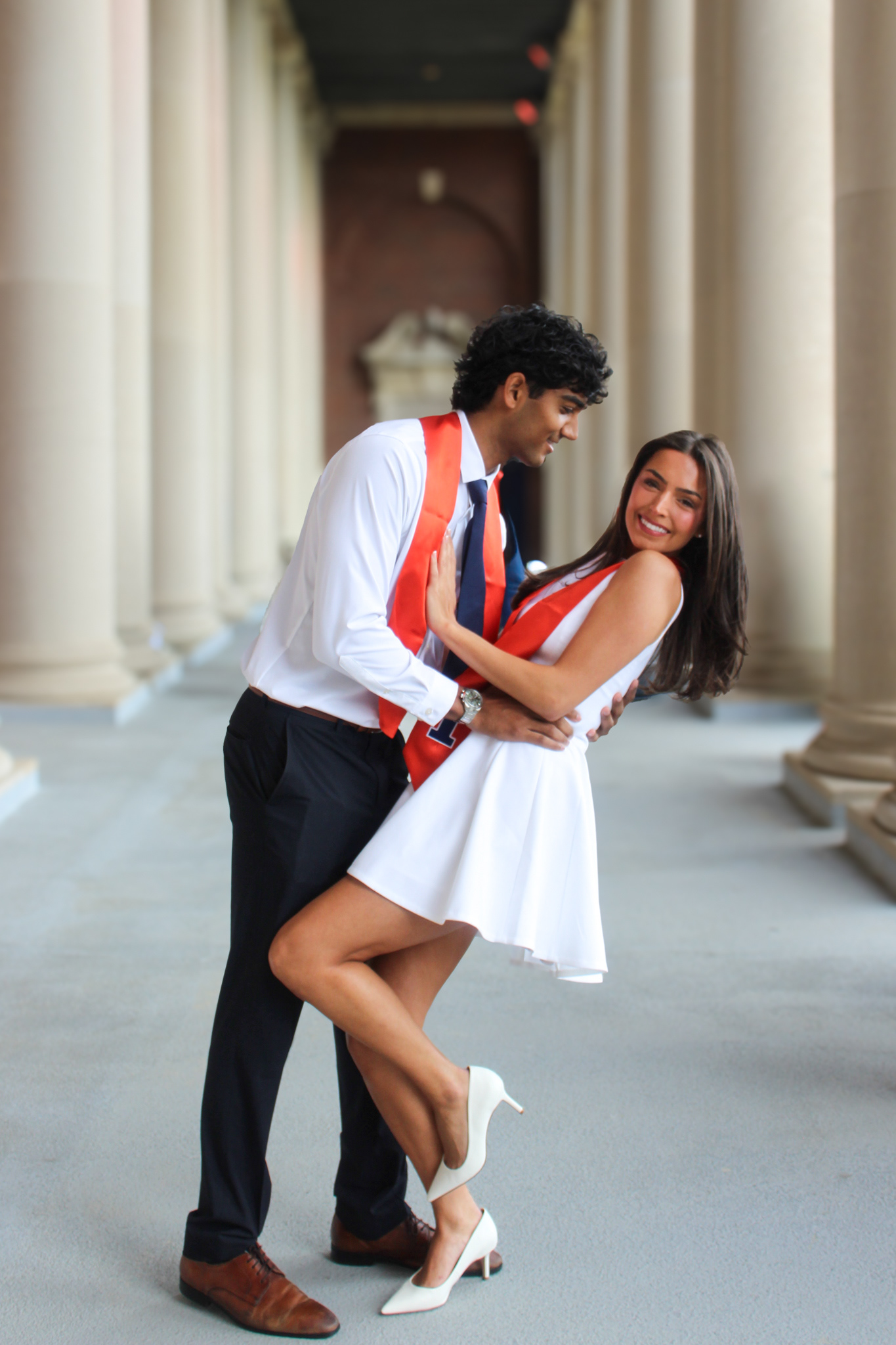 Couples Graduation Session