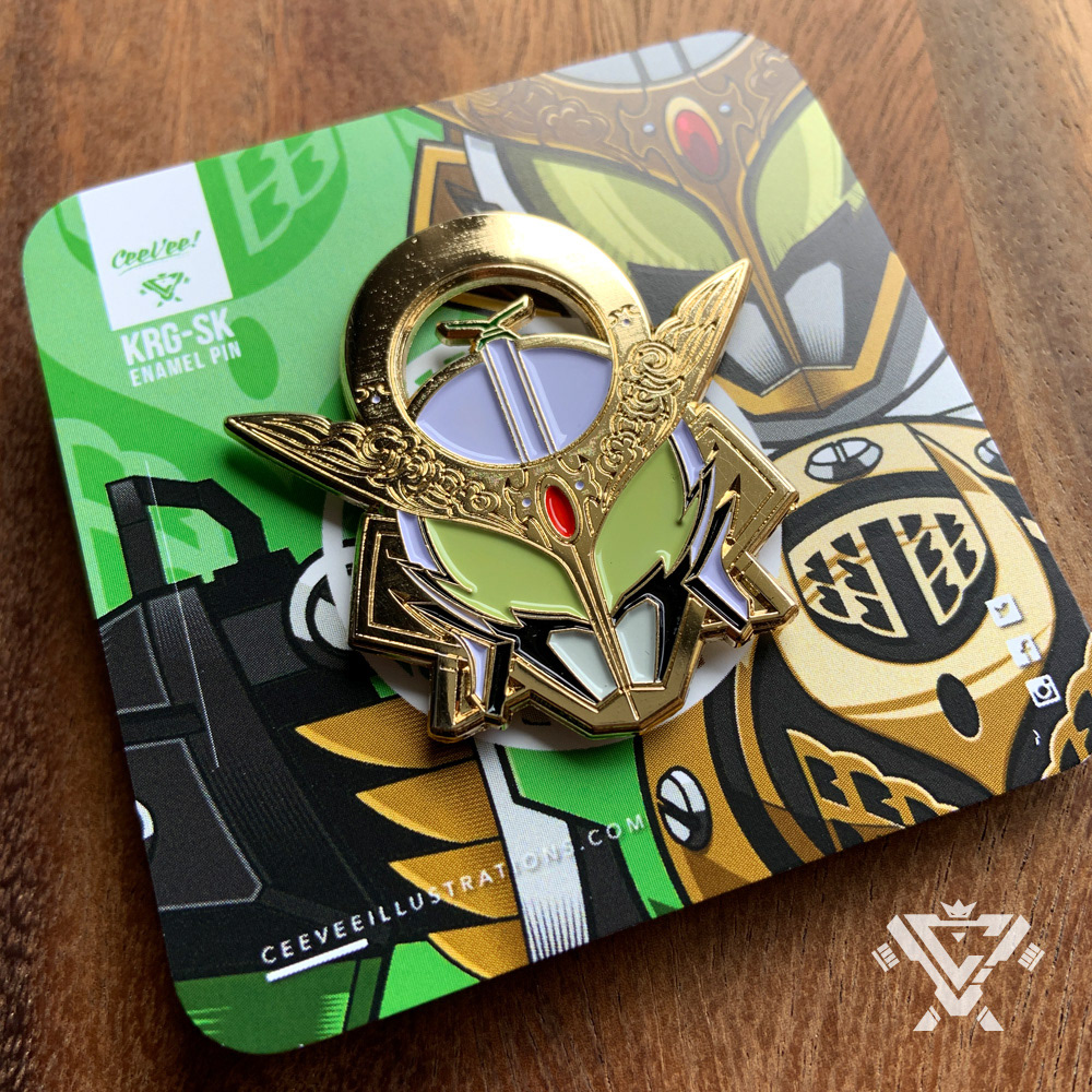 Zangetsu Kachidoki Collectible Enamel Pin