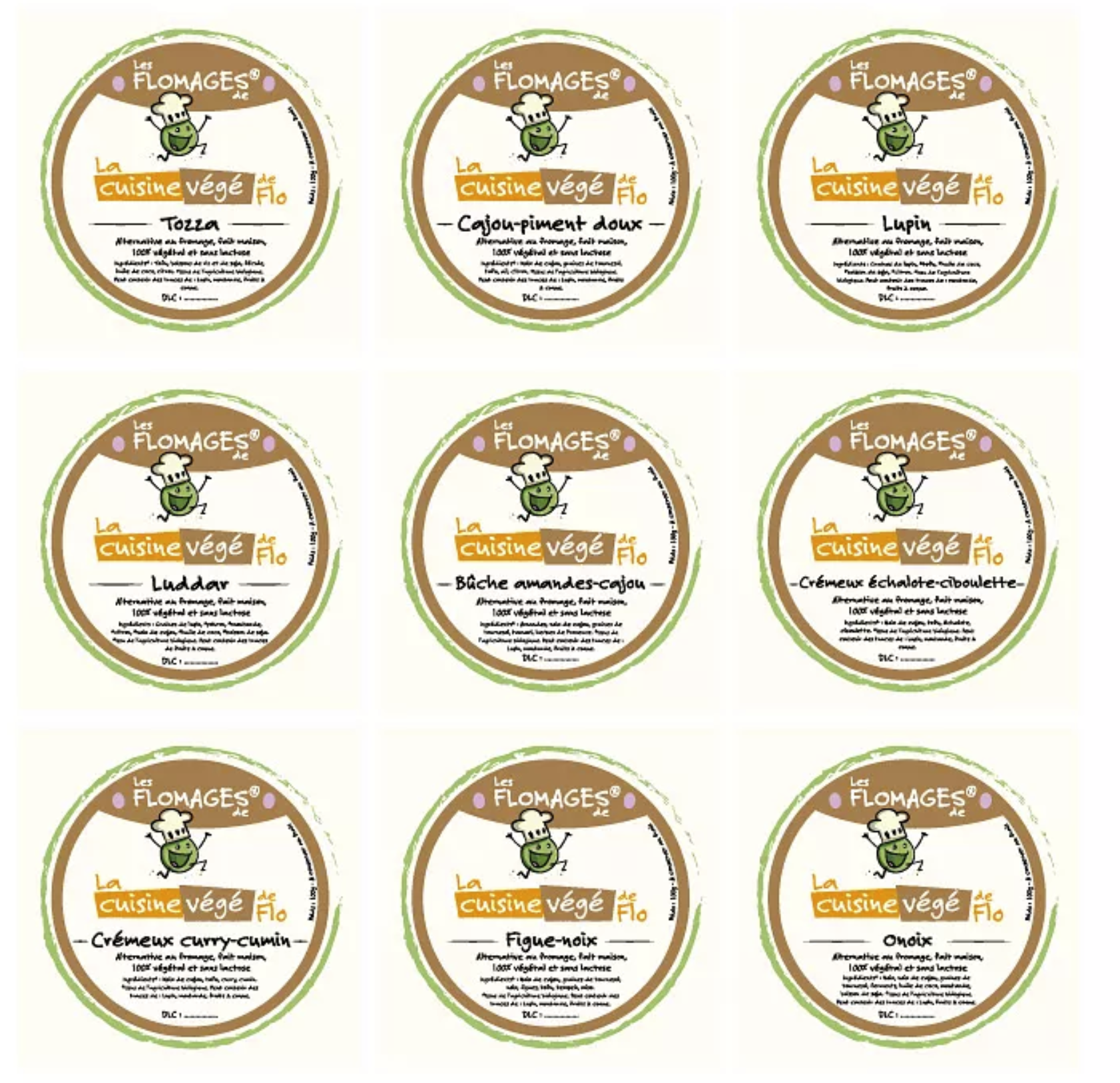 Etiquettes - La Cuisine Végé de Flo