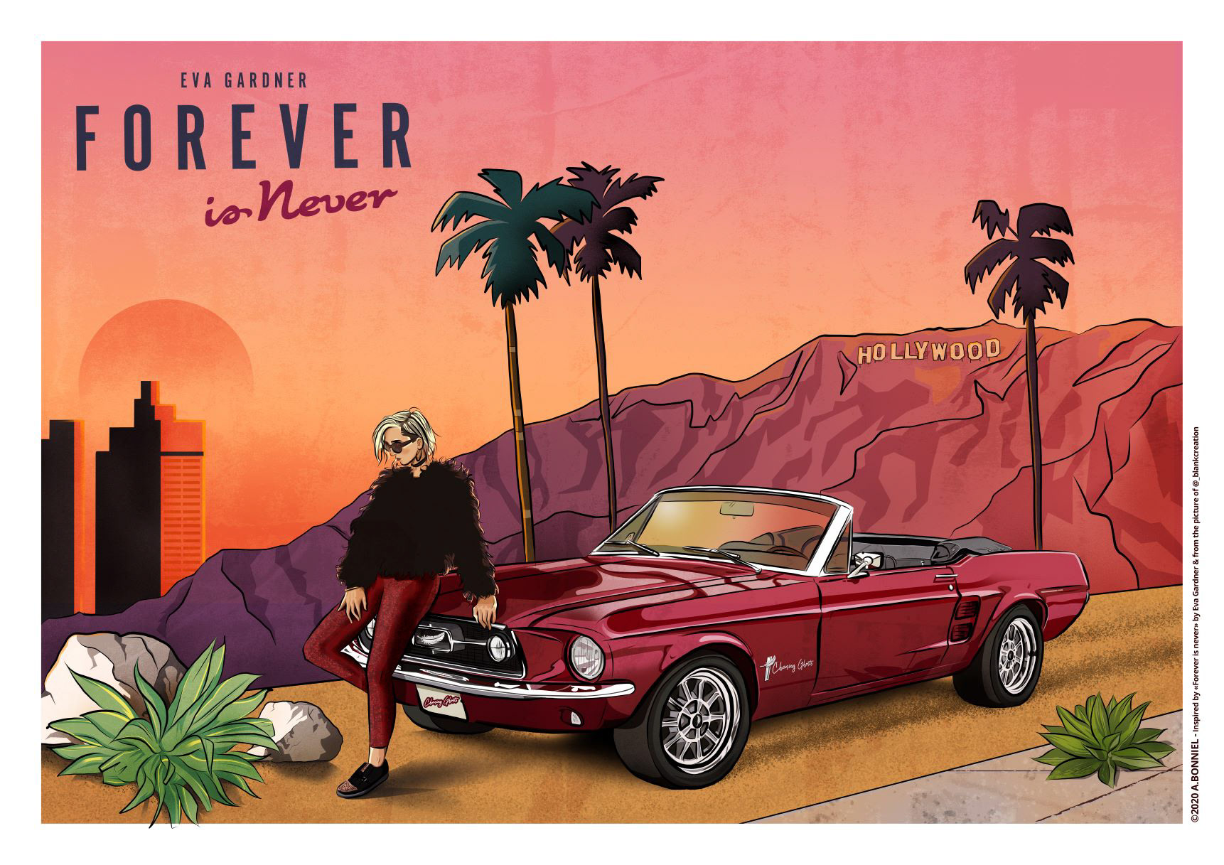 Illustration "Forever is never"