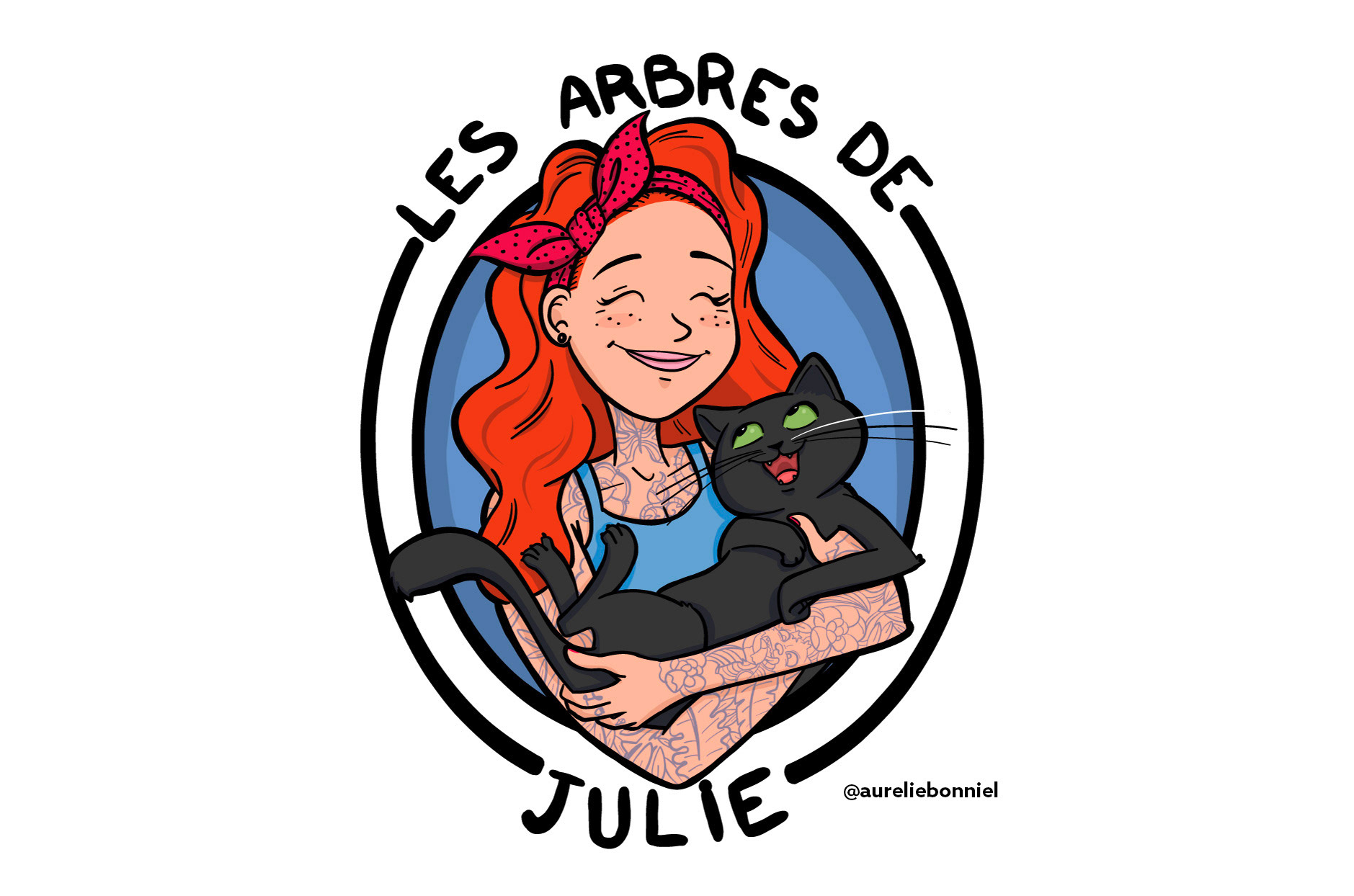 Illustration " Les arbres de Julie "