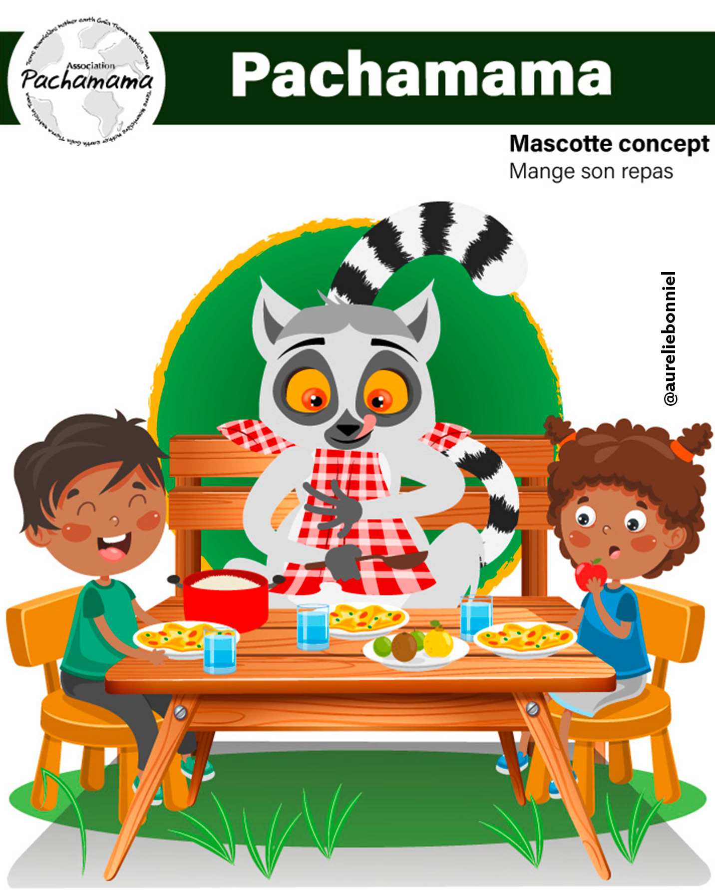 Illustration PACHAMAMA "Repas"