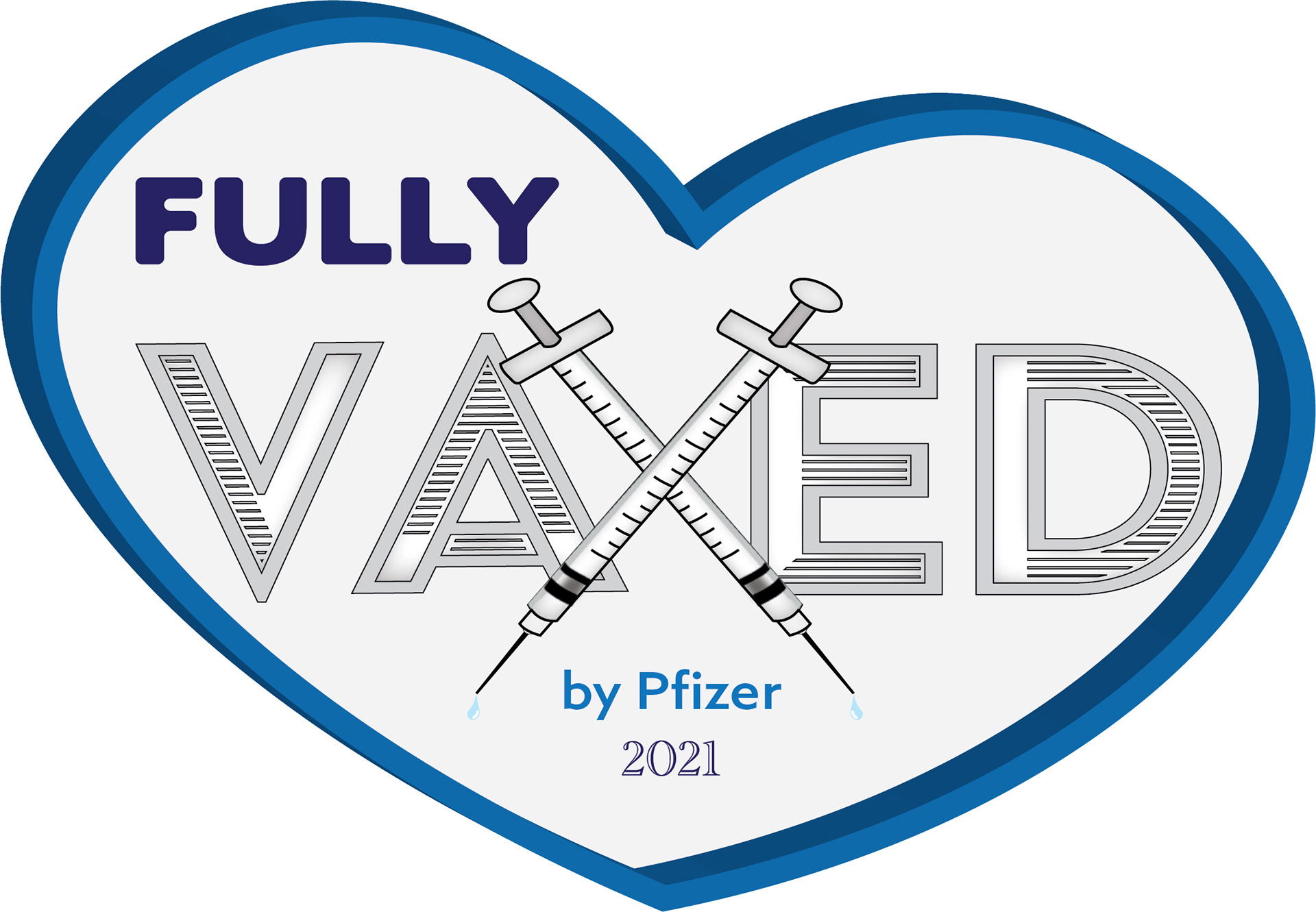 In honor of  vaccinations for Covid. Created in Illustrator