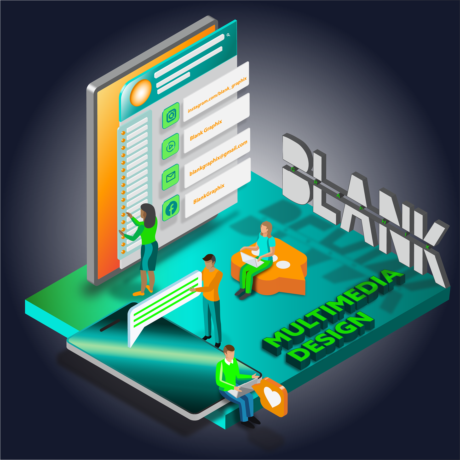 Exploring Isometric Grids Created in Illustrator