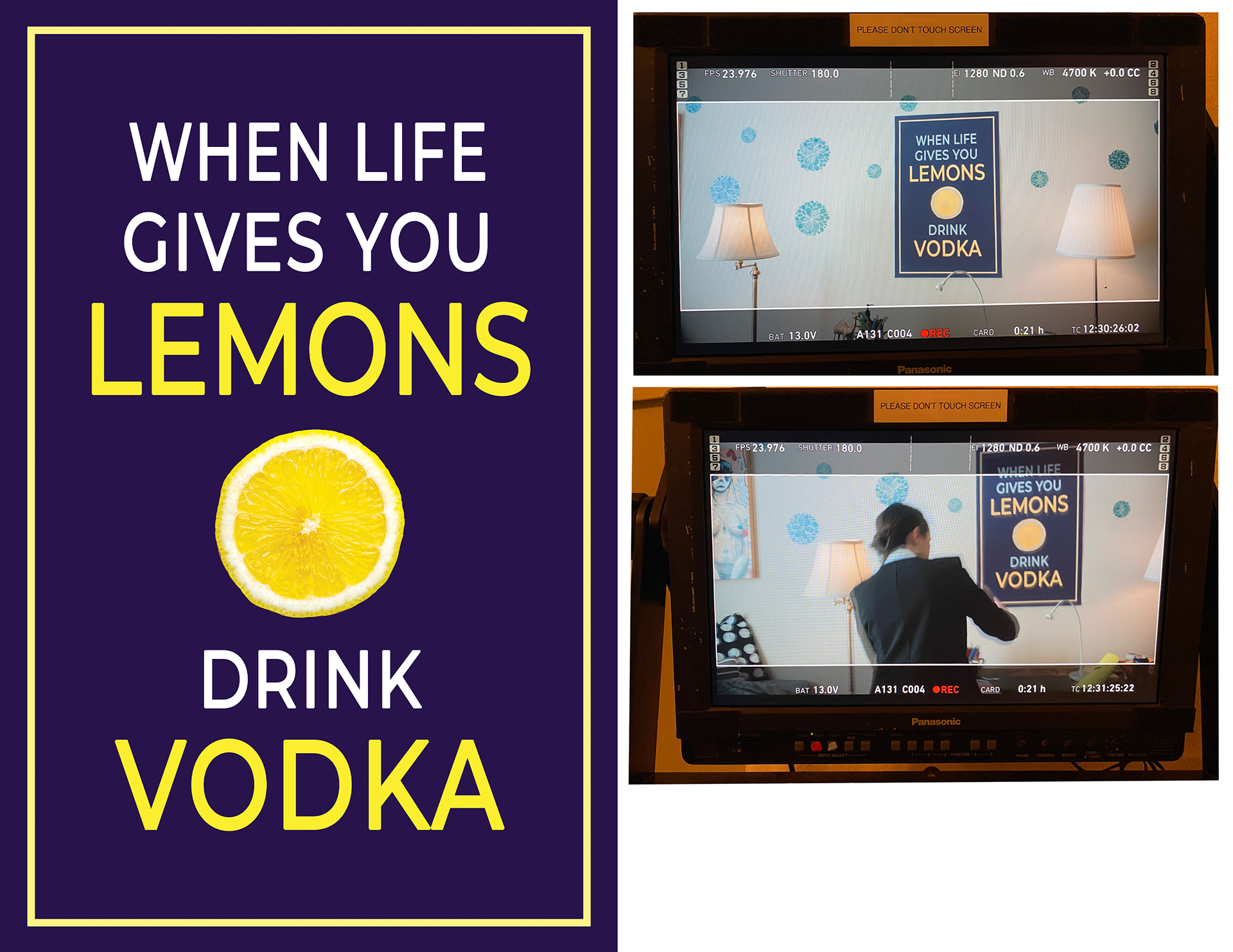 Approved Poster design used in Trust a feature film