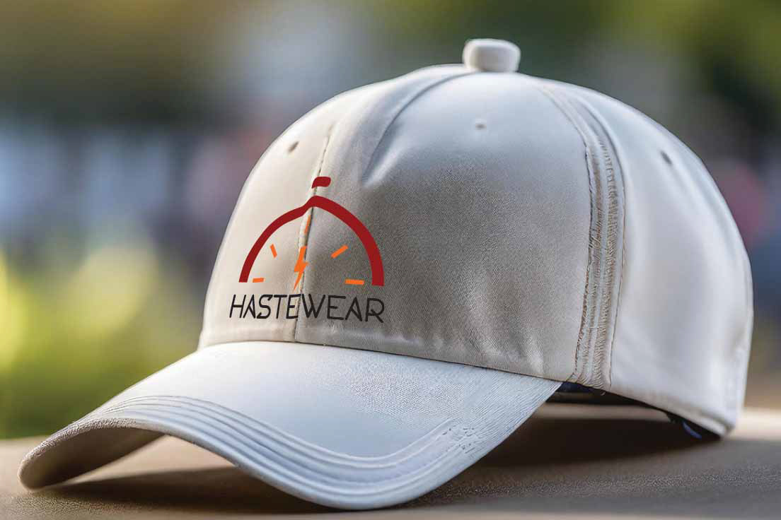 Mockup with Colour Logo on a Hat